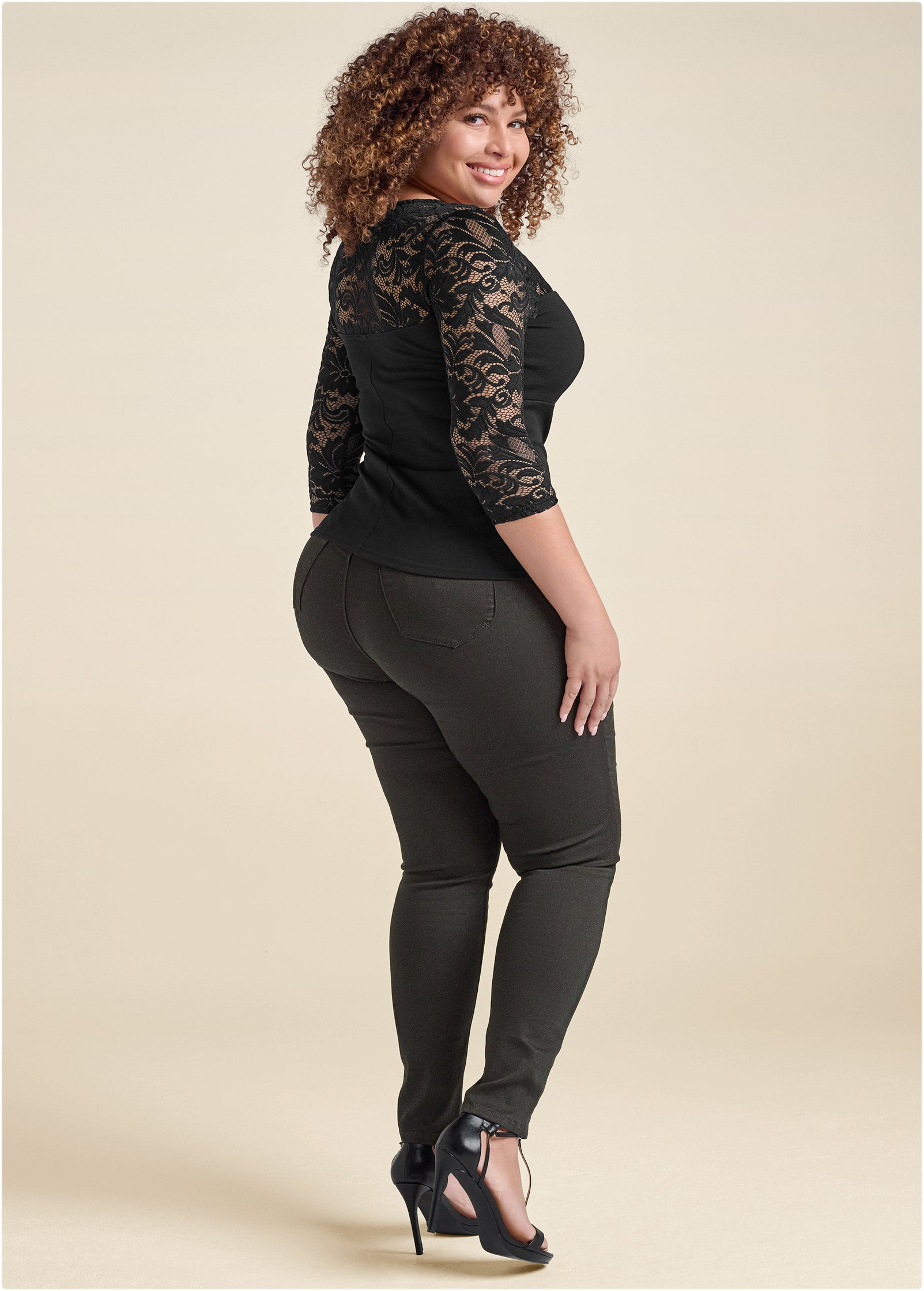 Lift Jeans - Black Denim