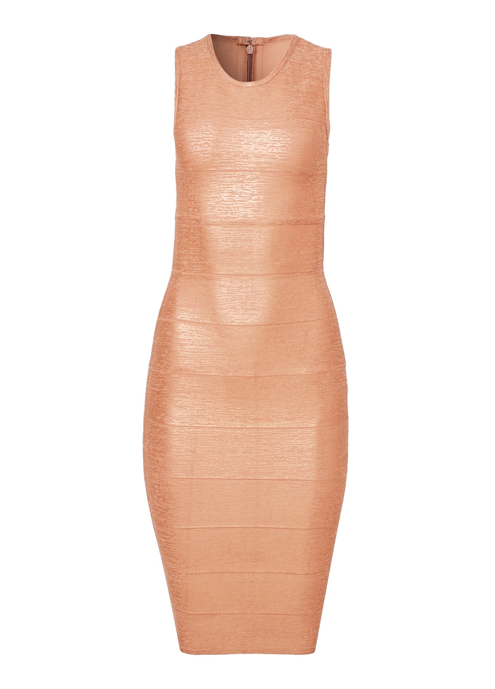 Bandage Mini Dress - Rose Gold