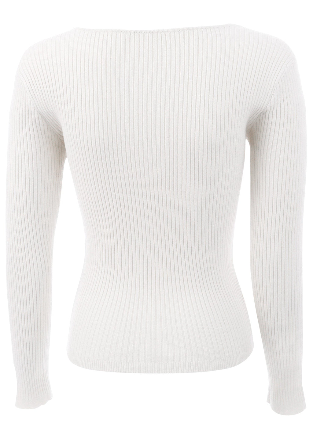Long Sleeve Sweater - Cloud Dancer