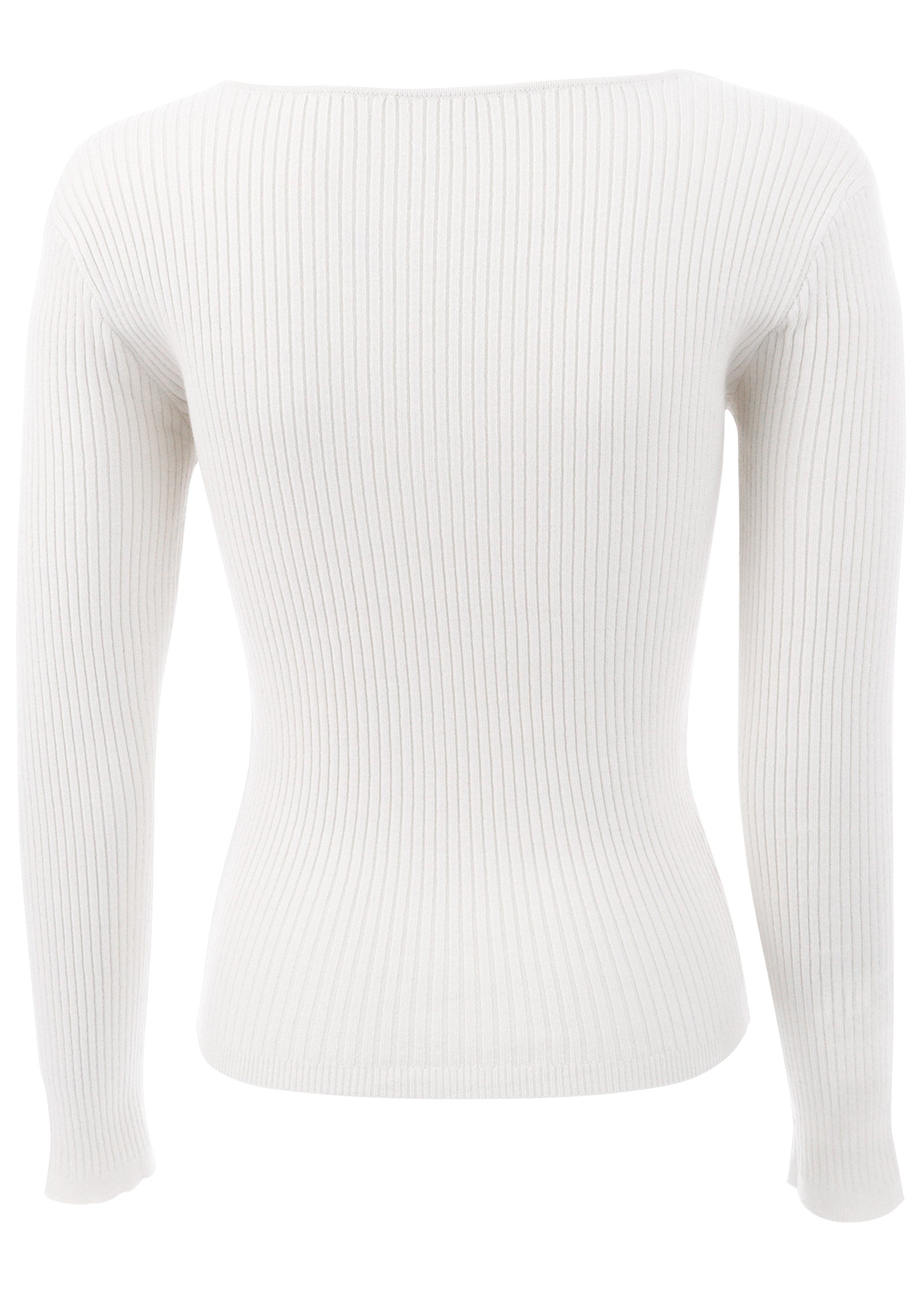 Long Sleeve Sweater - Cloud Dancer
