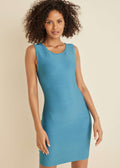 Mini Bandage Dress - Blue