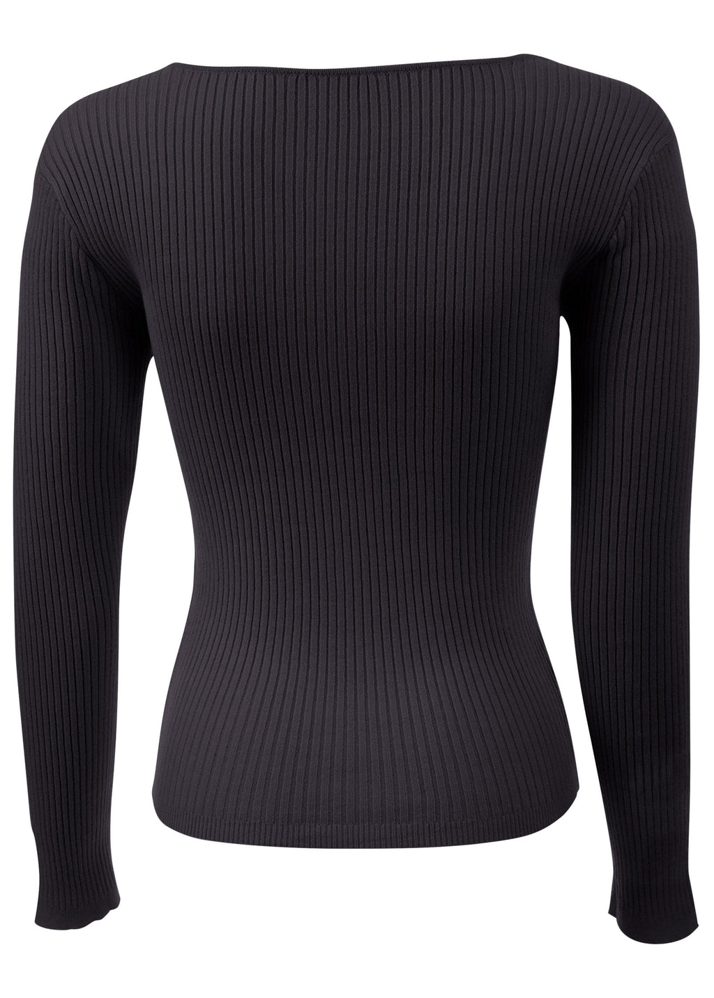 Long Sleeve Sweater - Jet Black