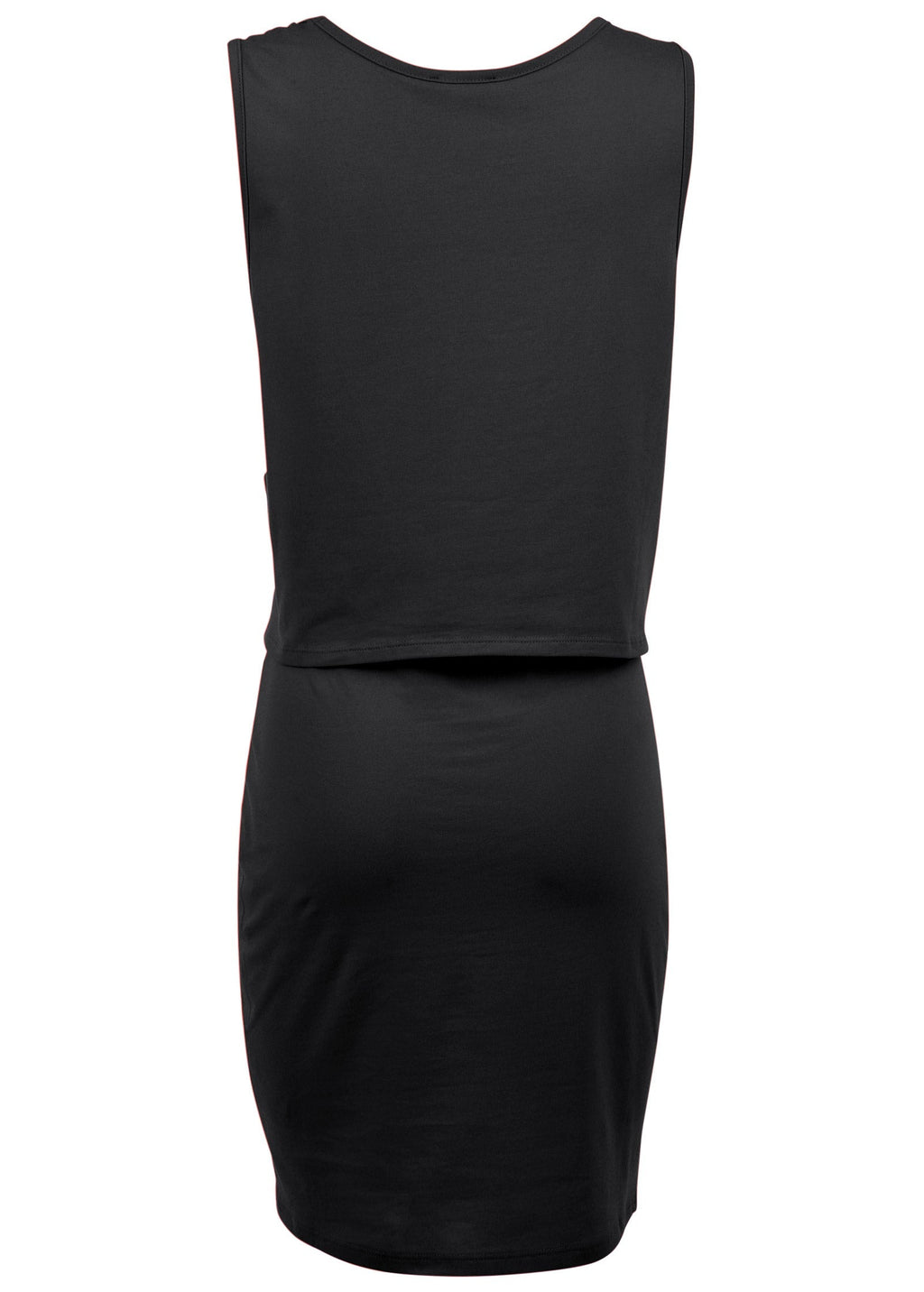 Casual Tank Dress - Black