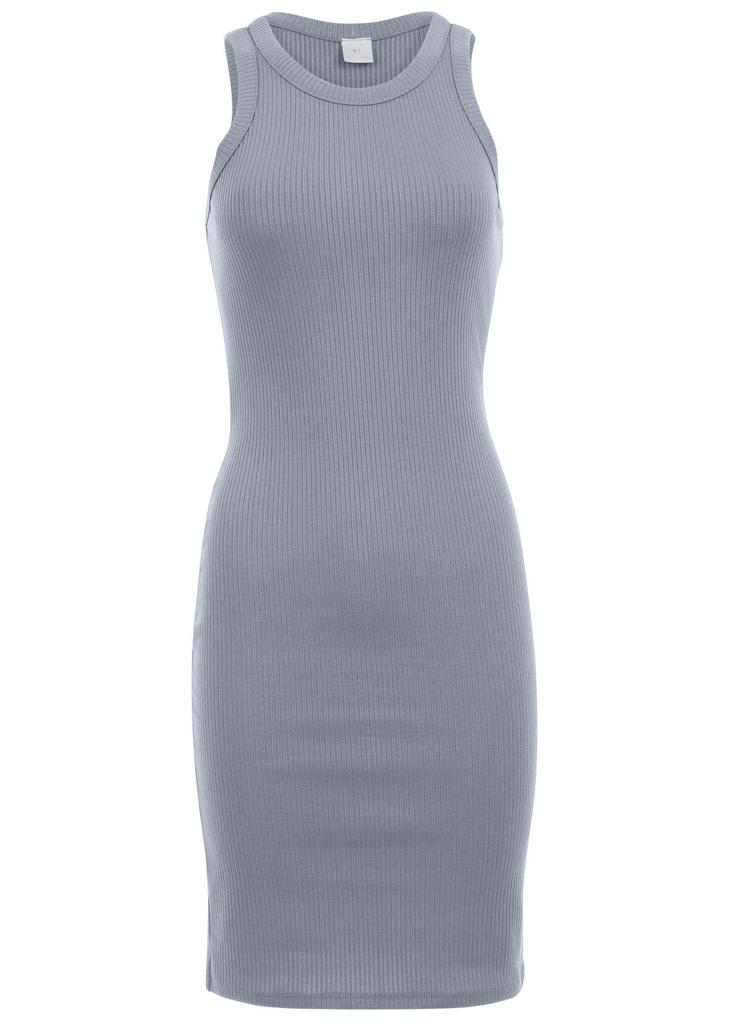 Flexrib Mini Dress - Seafog