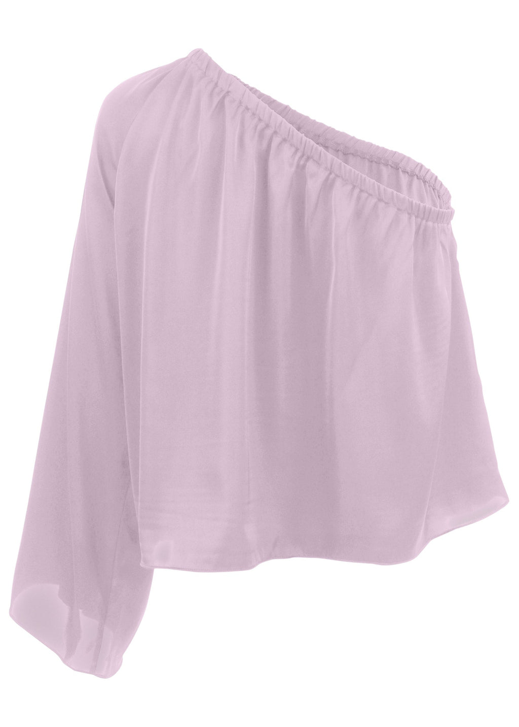 One Shoulder Top - Lilac