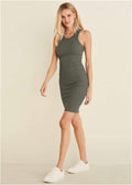 Flexrib Mini Dress - Olive