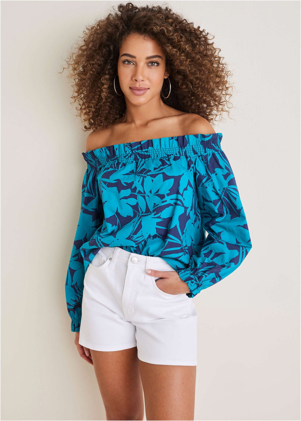 Off-The-Shoulder Top - Cabana Nights