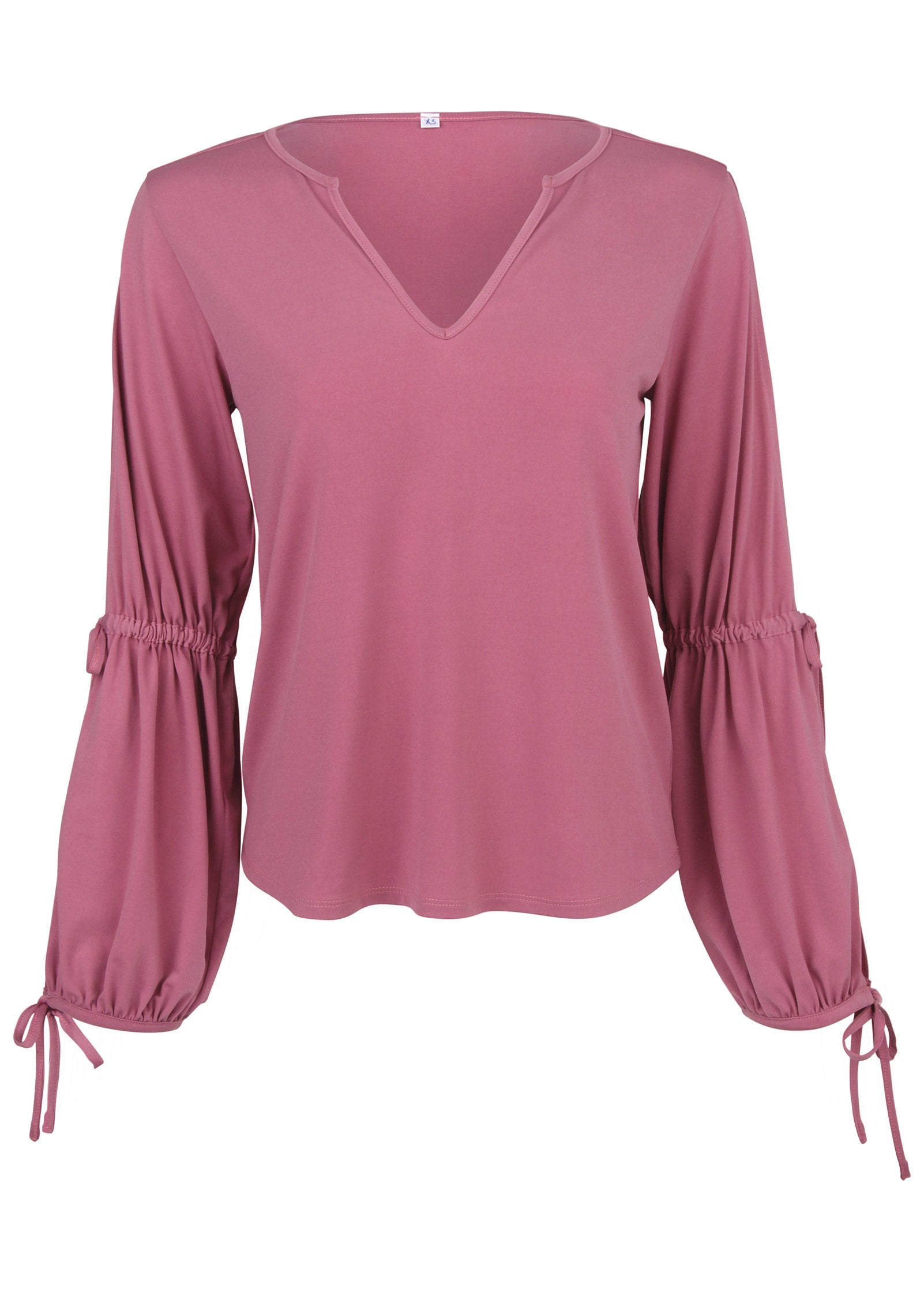 Tie Sleeve Blouse - Heather Rose