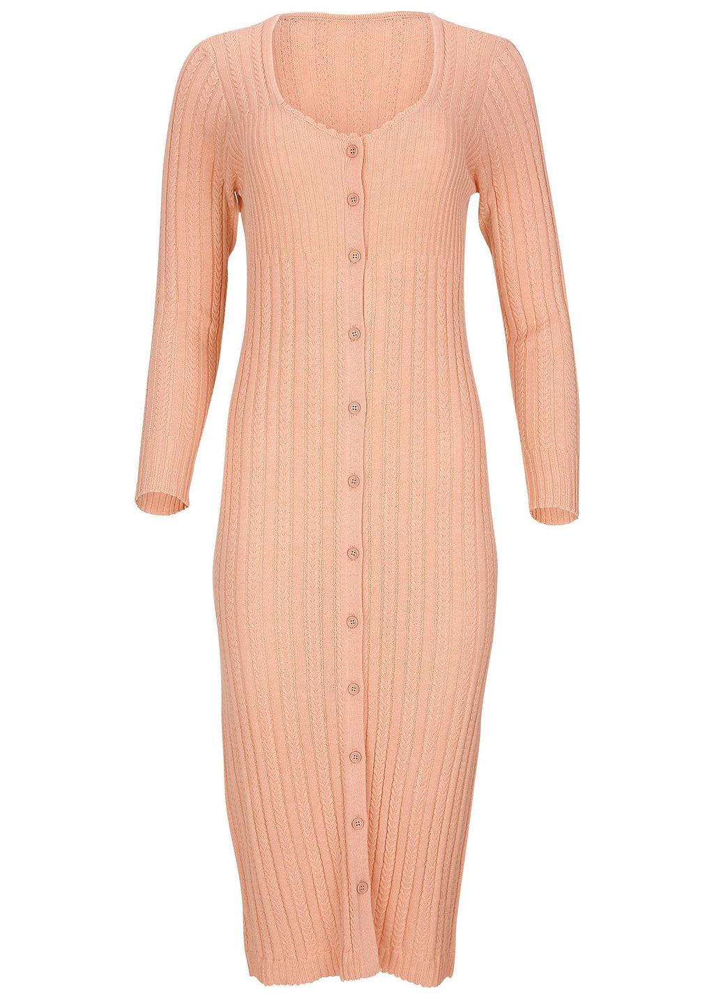 Pointelle Duster - Evening Sand