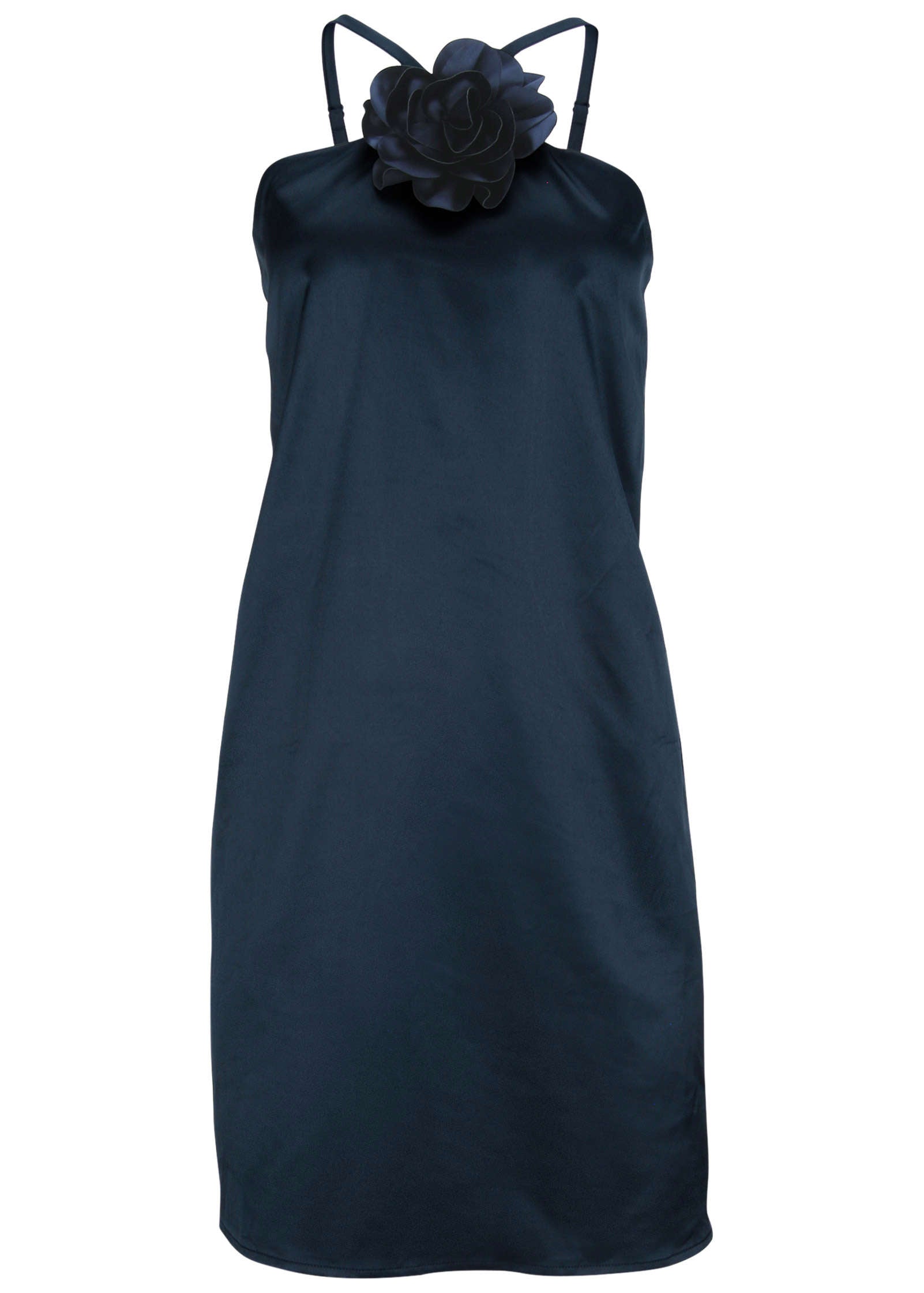 Rosette Halter Mini - Navy