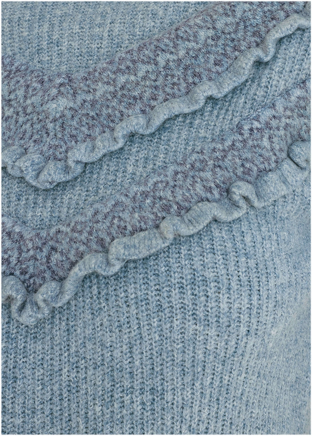 Cheveron Sweater  - Tourmaline