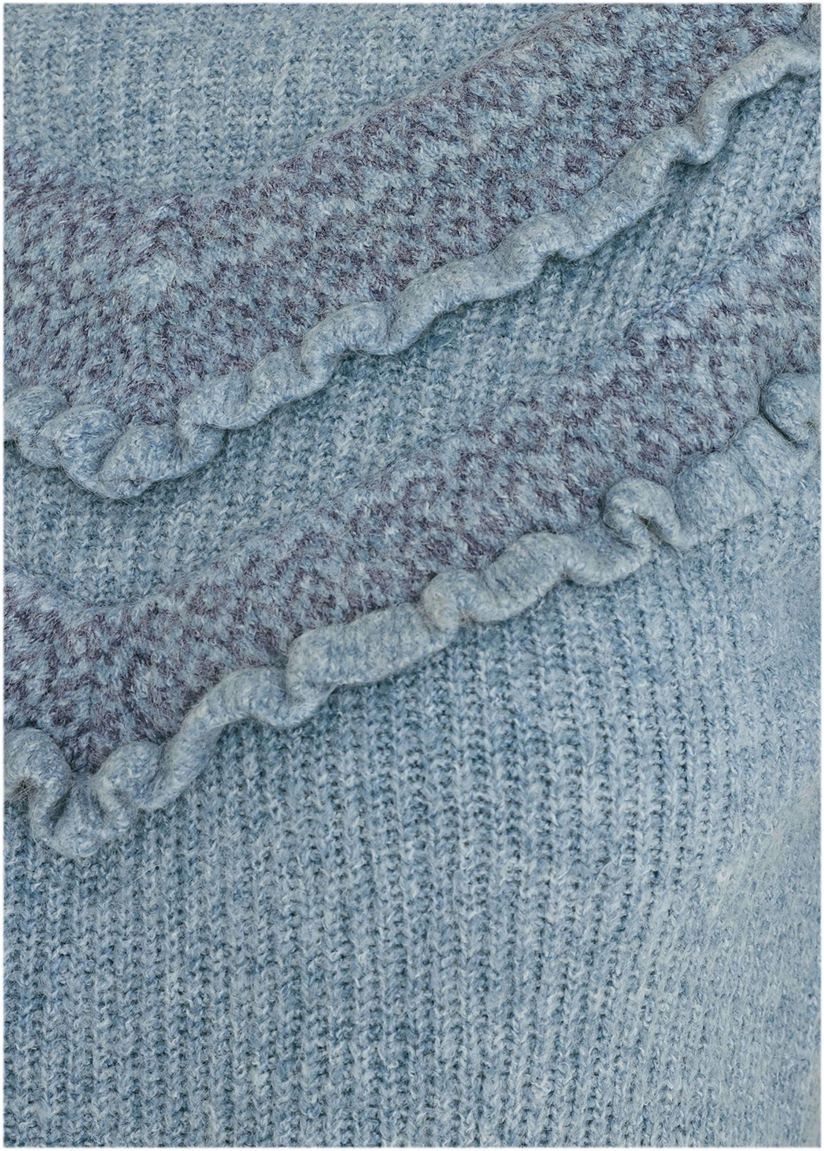Cheveron Sweater  - Tourmaline