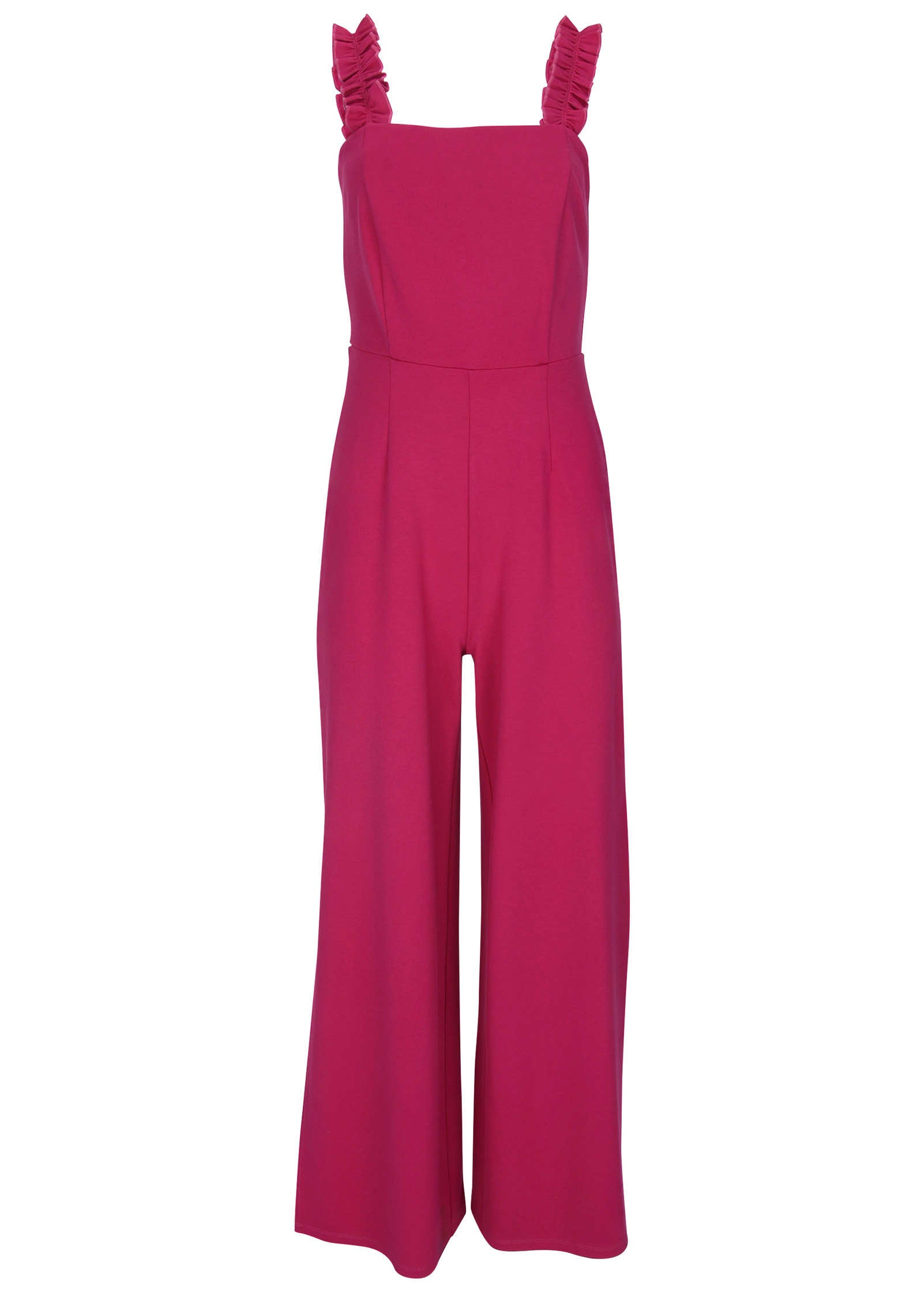 Wide Leg Ponte Jumpsuit - Granita