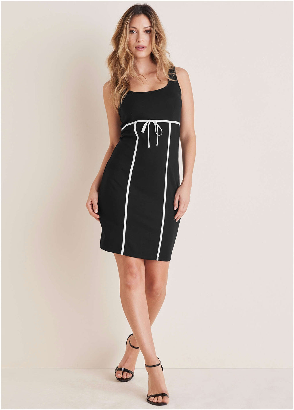 Ponte Bodycon Mini - Jet Black