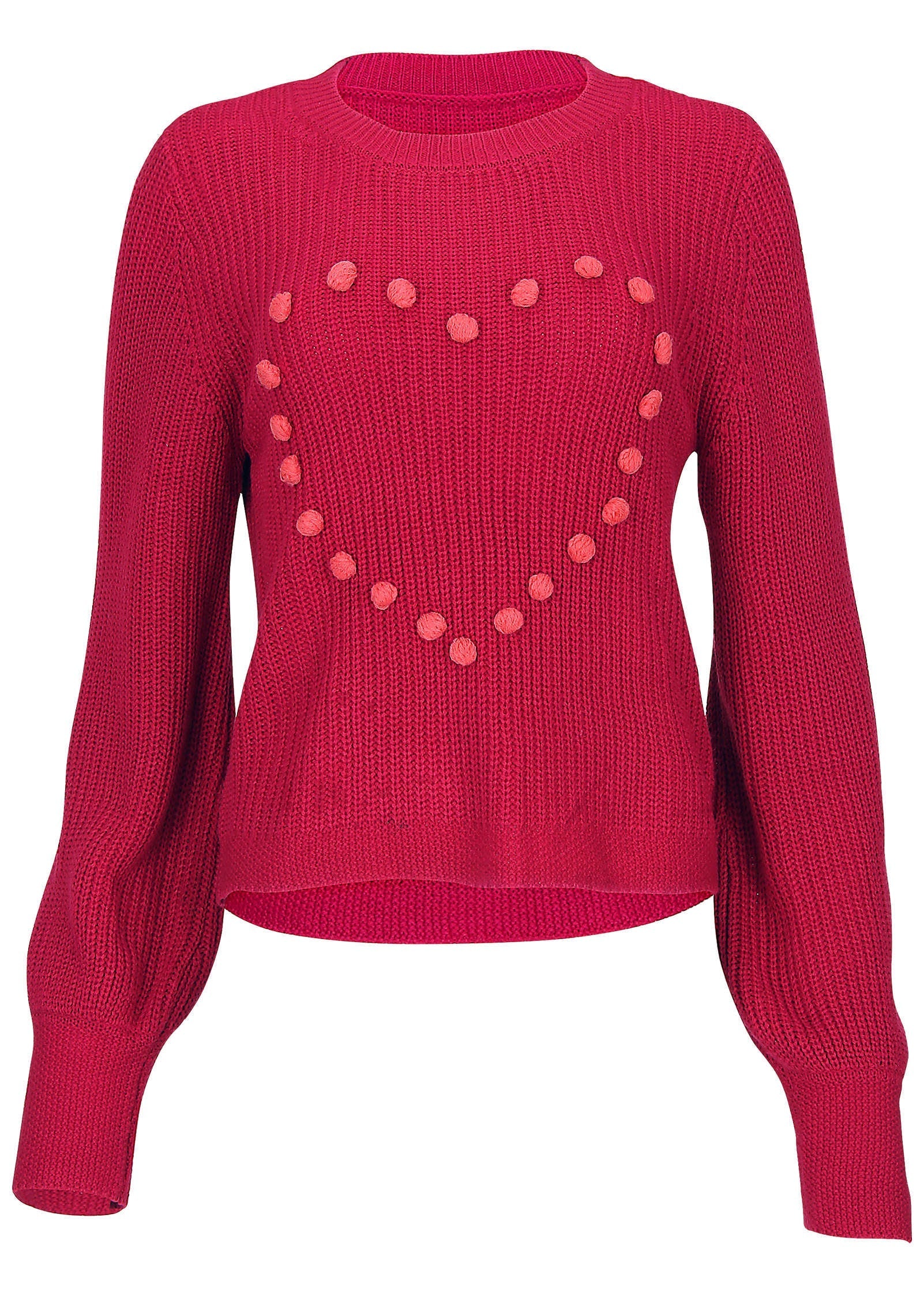 Heart Sweater - Granita