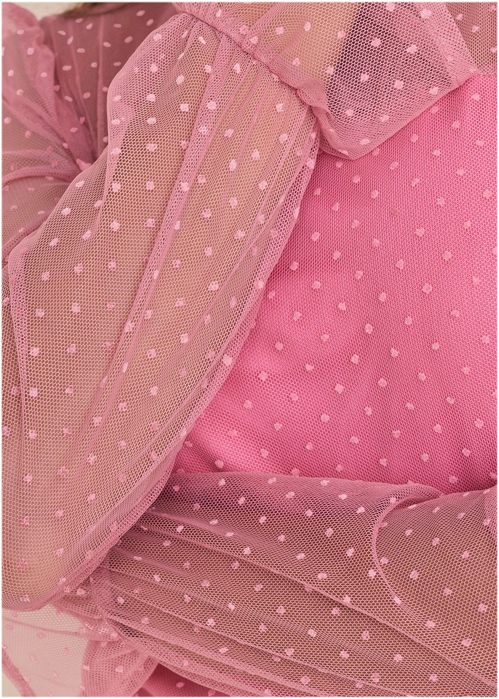 Dot Mesh Top - Polignac