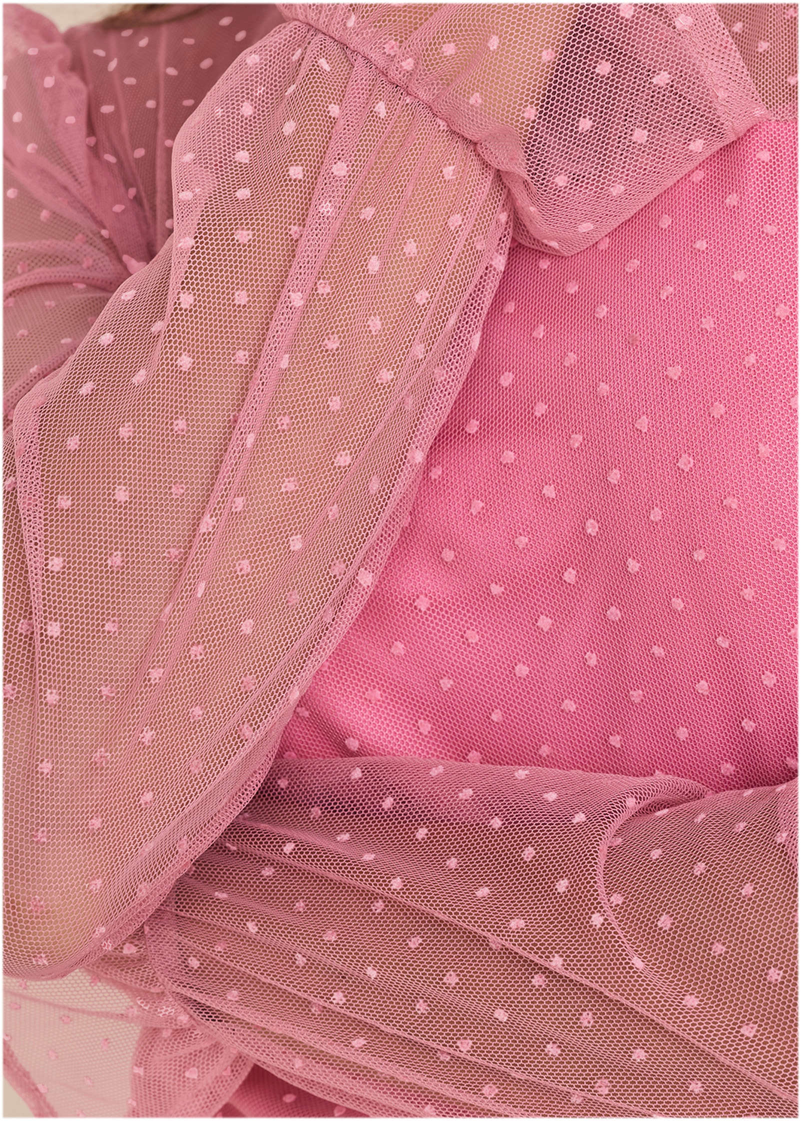 Dot Mesh Top - Polignac