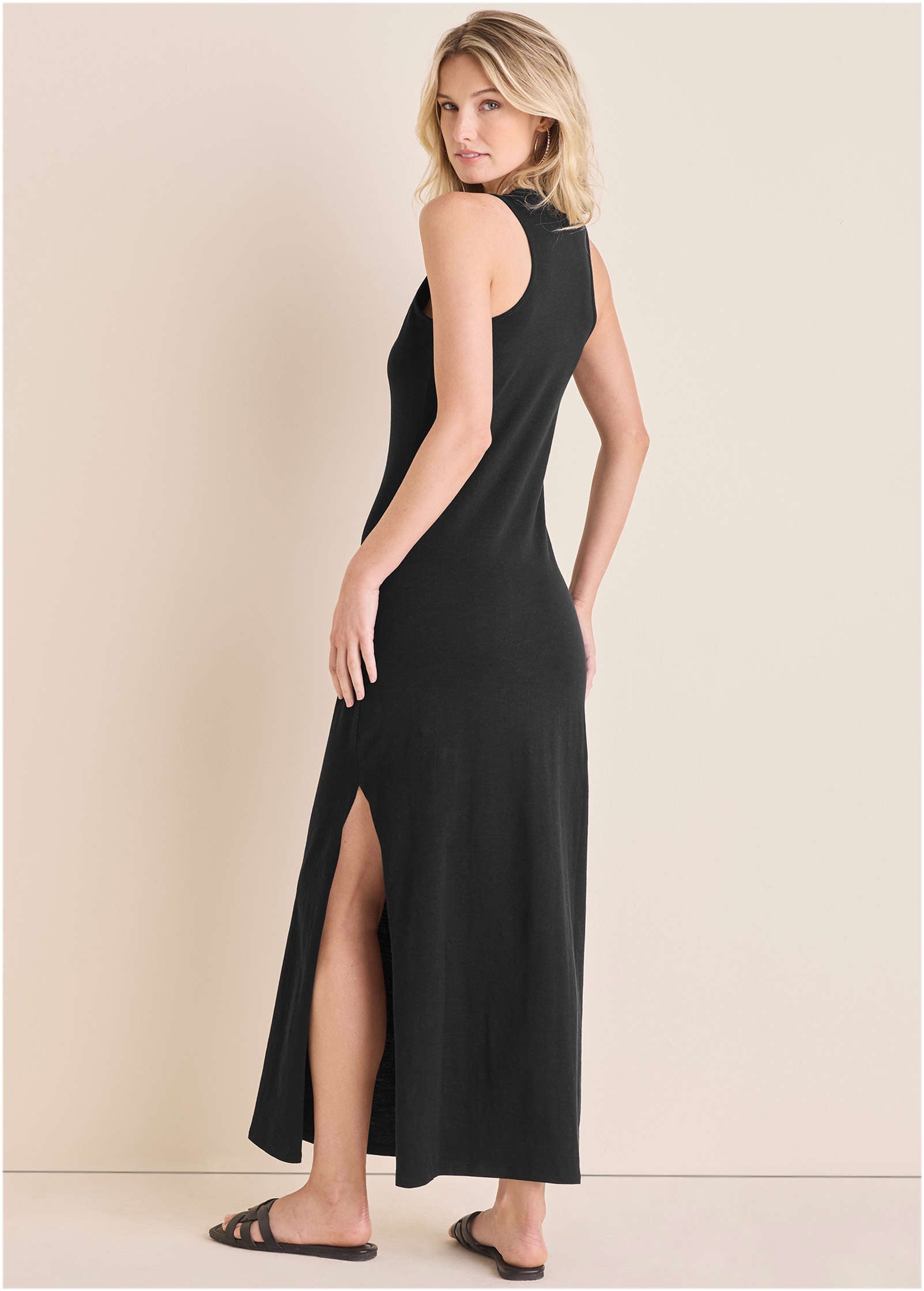 Tank Maxi Dress - Jet Black