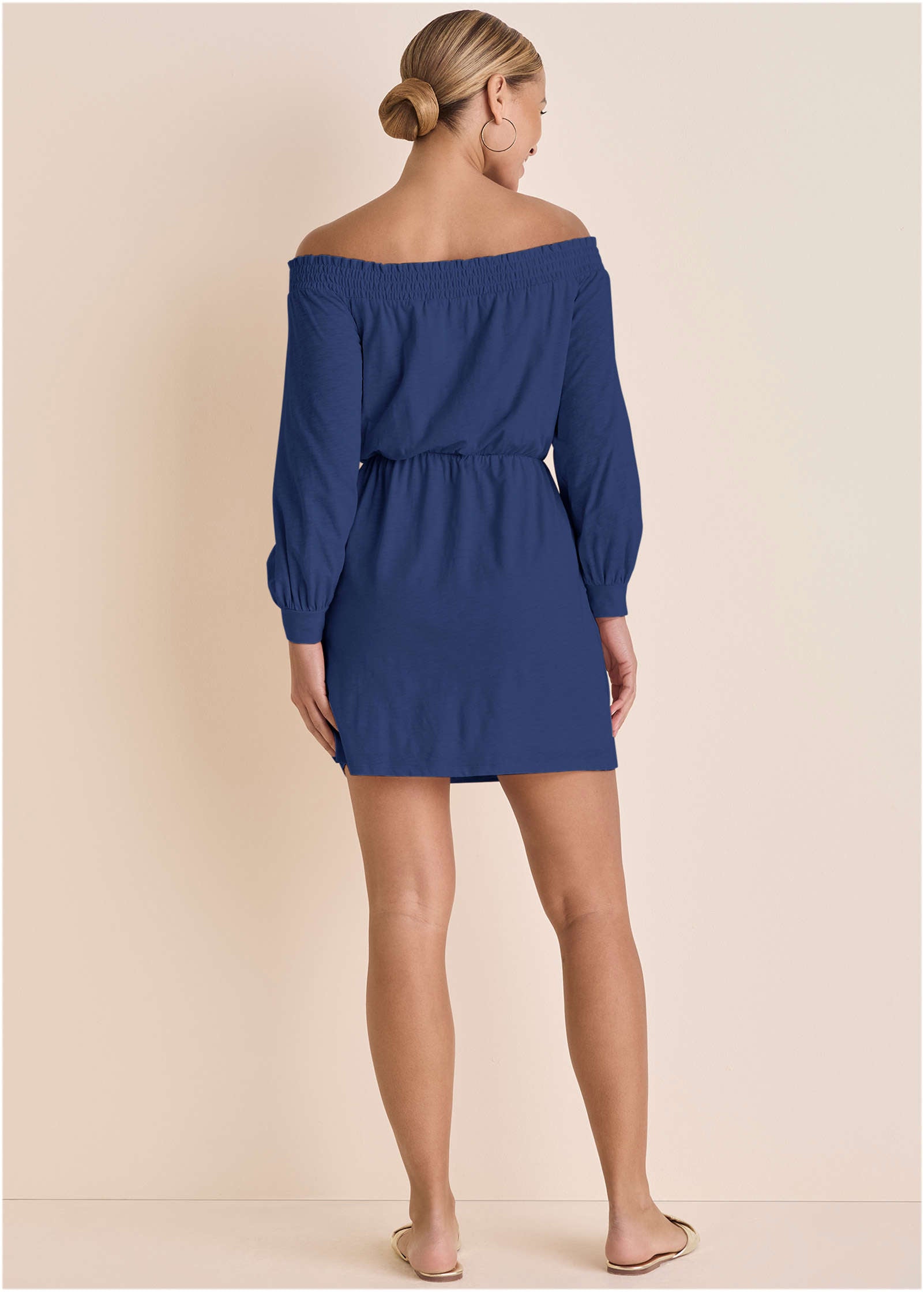 Off The Shoulder Mini - Bellweather Blue