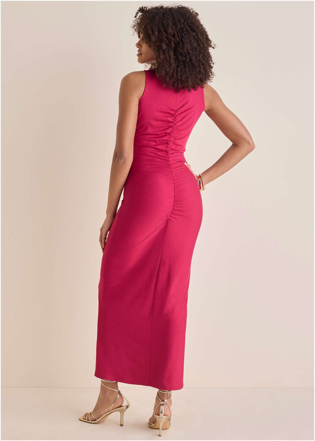 Key Hole Maxi Dress  - Granita
