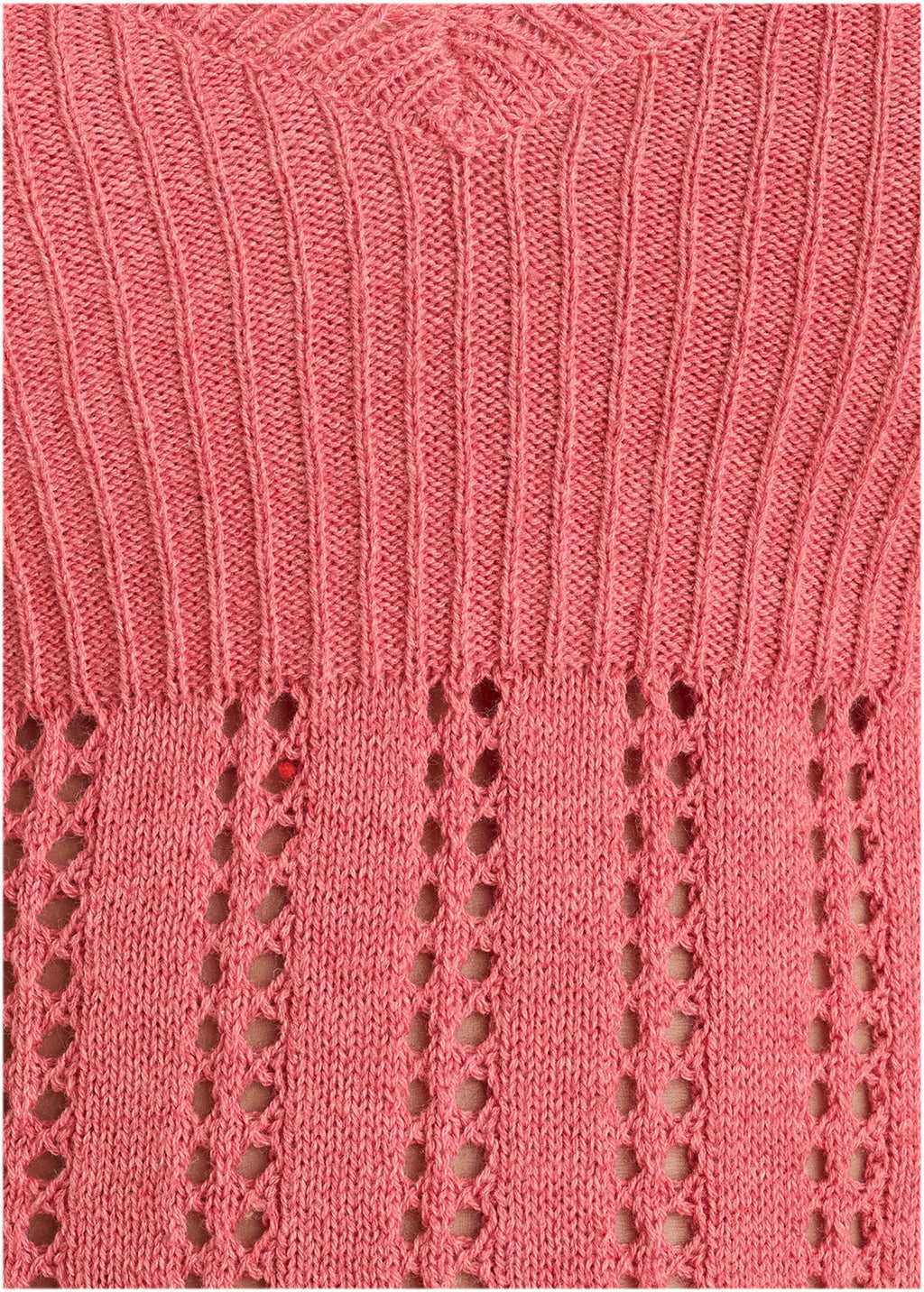 Pointelle Tank - Paradise Pink
