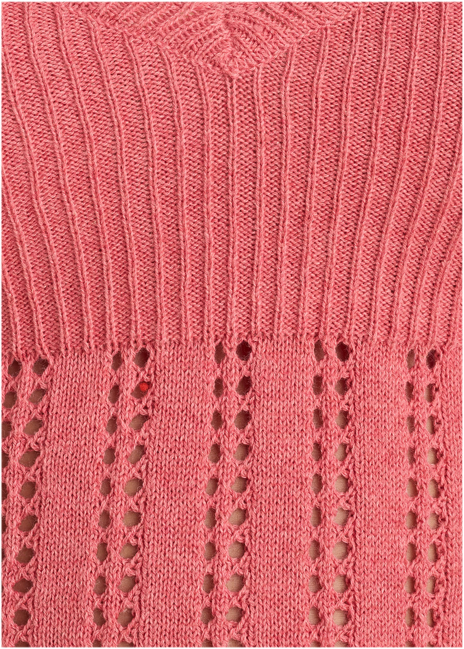 Pointelle Tank - Paradise Pink