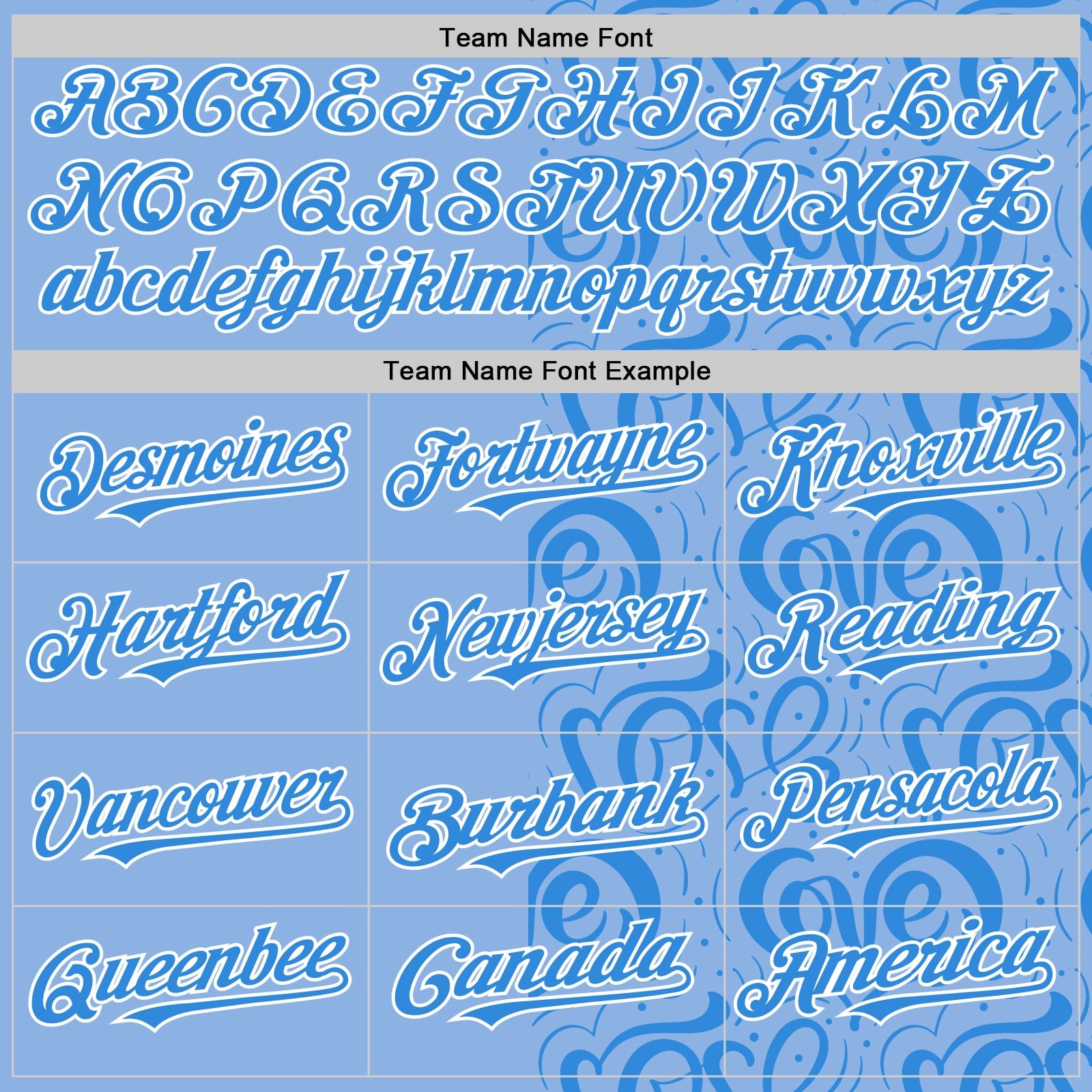 Custom Blue Electric Blue-White Valentine's Day Love Heart Authentic Baseball Jersey