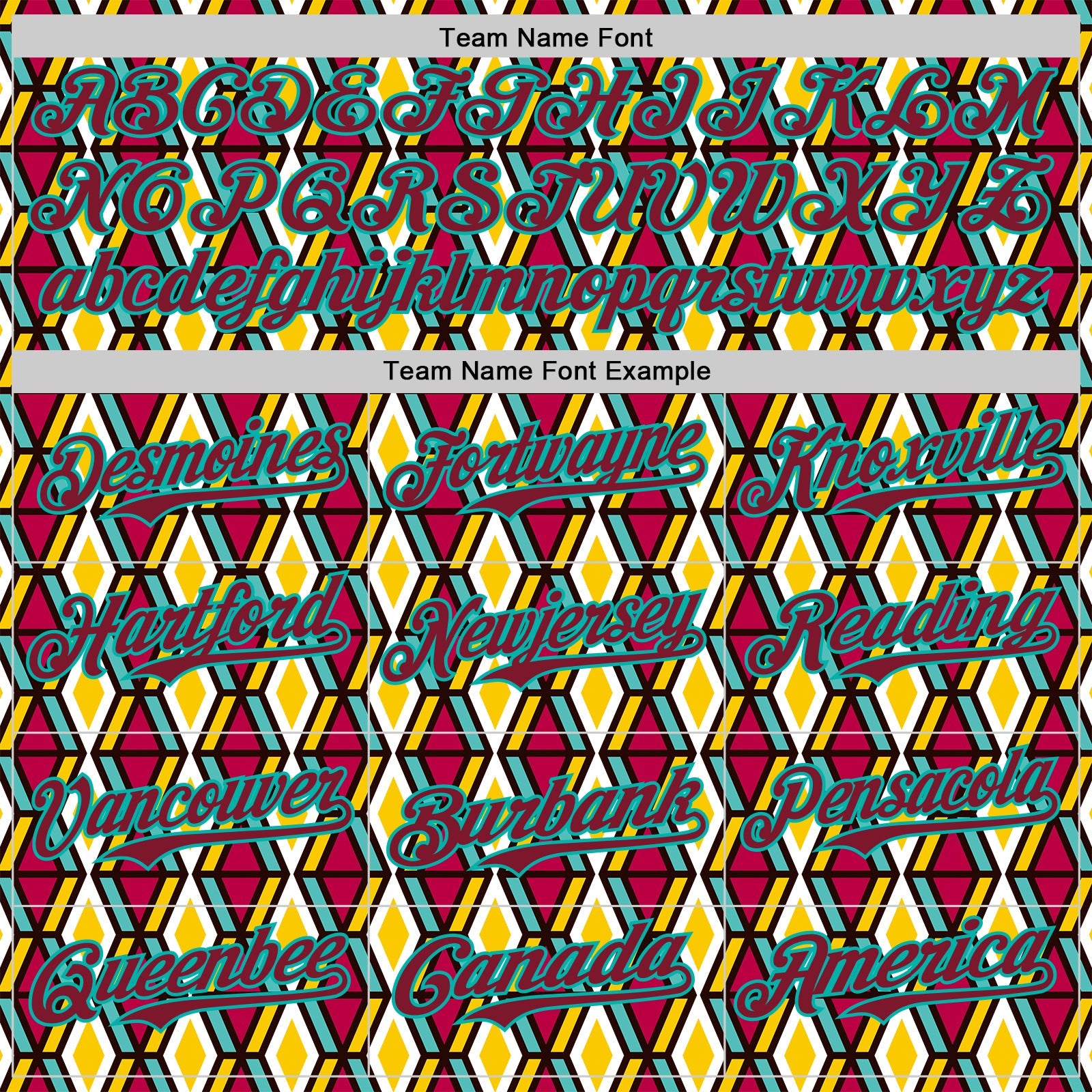 Custom White Crimson Yellow-Aqua 3D Pattern Design Black History Month Abstract Geometric Authentic Baseball Jersey