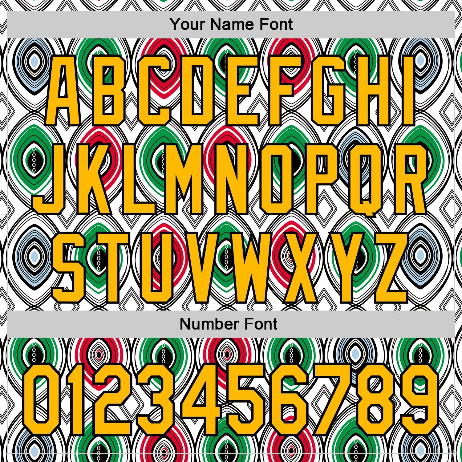 Custom White Gold Red Green-Black 3D Pattern Design Black History Month African Ethnicity Style Authentic Baseball Jersey