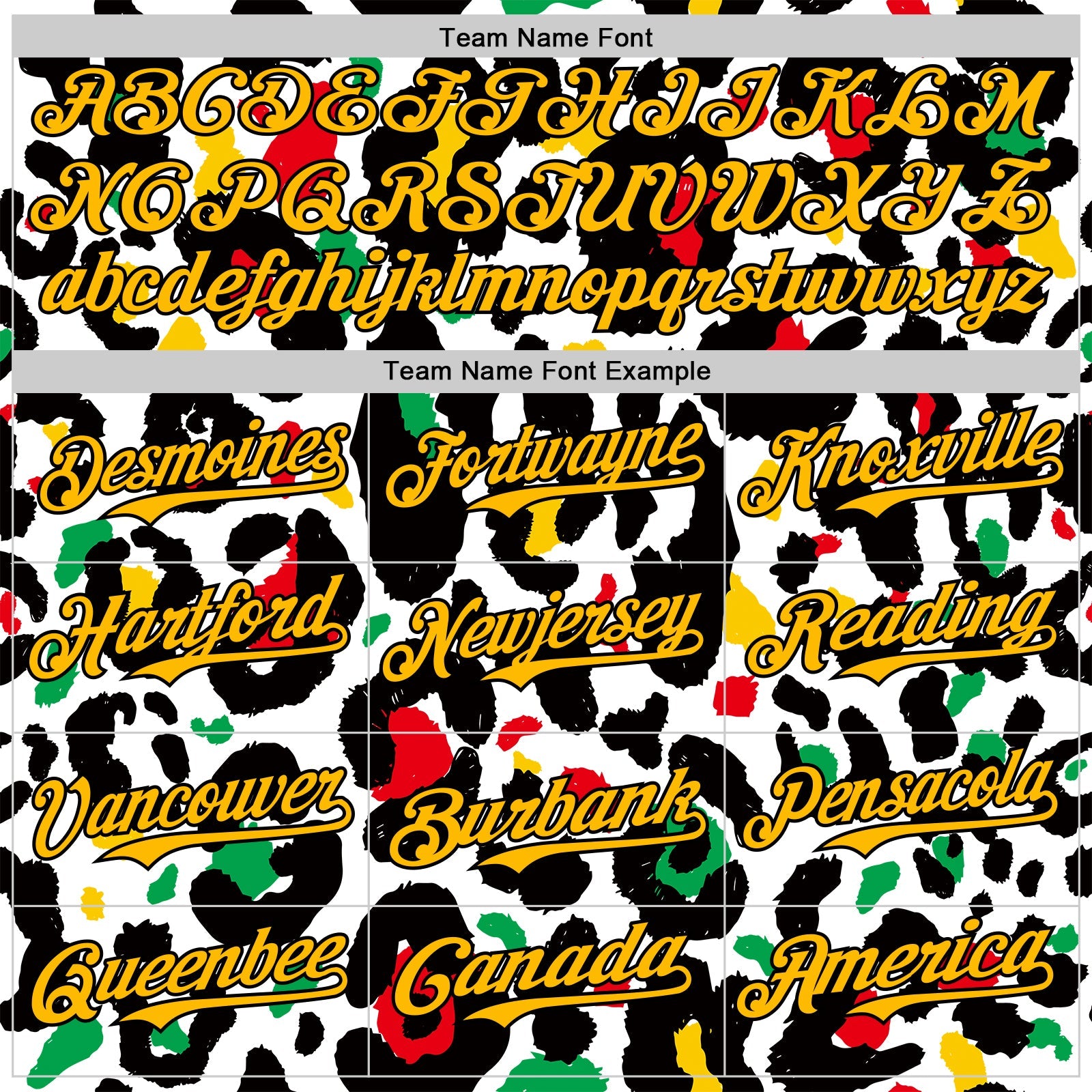 Custom White Gold Black Green-Red 3D Pattern Design Black History Month Animal Print Authentic Baseball Jersey