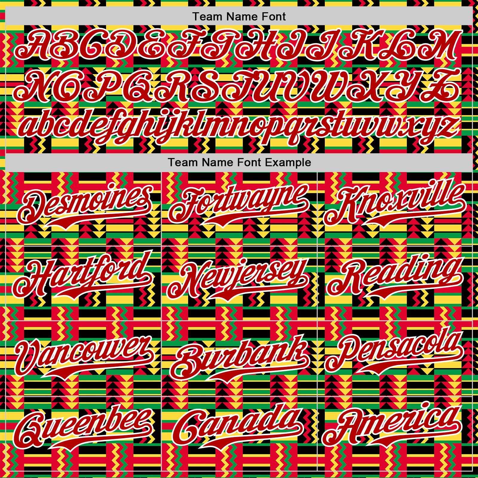 Custom Black Red Yellow Green-White 3D Pattern Design Black History Month African Ethnicity Style Abstract Geometric Authentic Baseball Jersey
