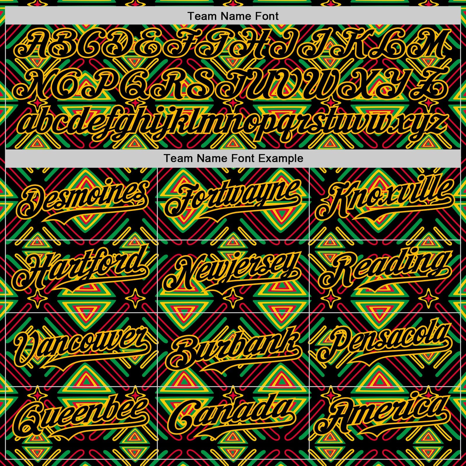 Custom Black Green Red-Gold 3D Pattern Design Black History Month African Ethnicity Style Abstract Geometric Authentic Baseball Jersey