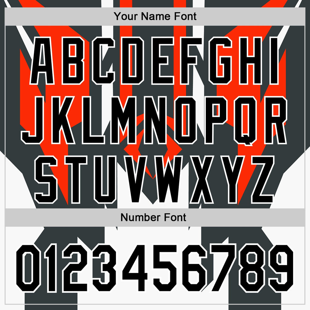 Custom Red Black-White Car Racing Formula Auto Motorsport Authentic Baseball Jersey