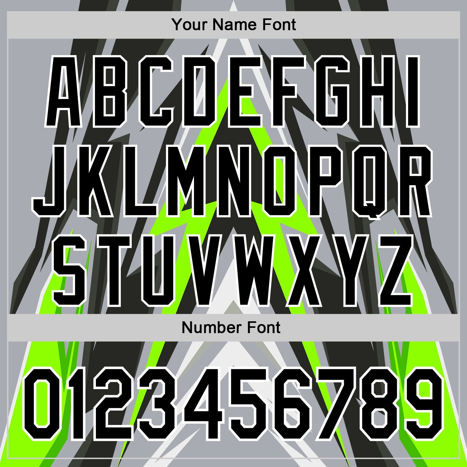 Custom Gray Black White-Green Car Racing Formula Auto Motorsport Authentic Baseball Jersey
