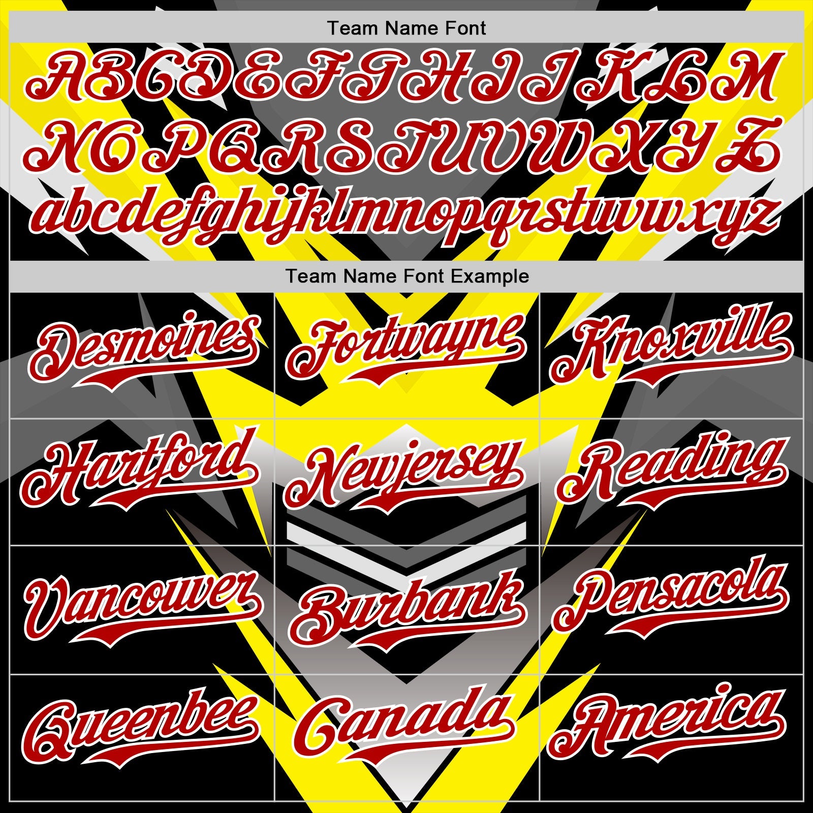 Custom Black Red White-Yellow Car Racing Formula Auto Motorsport Authentic Baseball Jersey