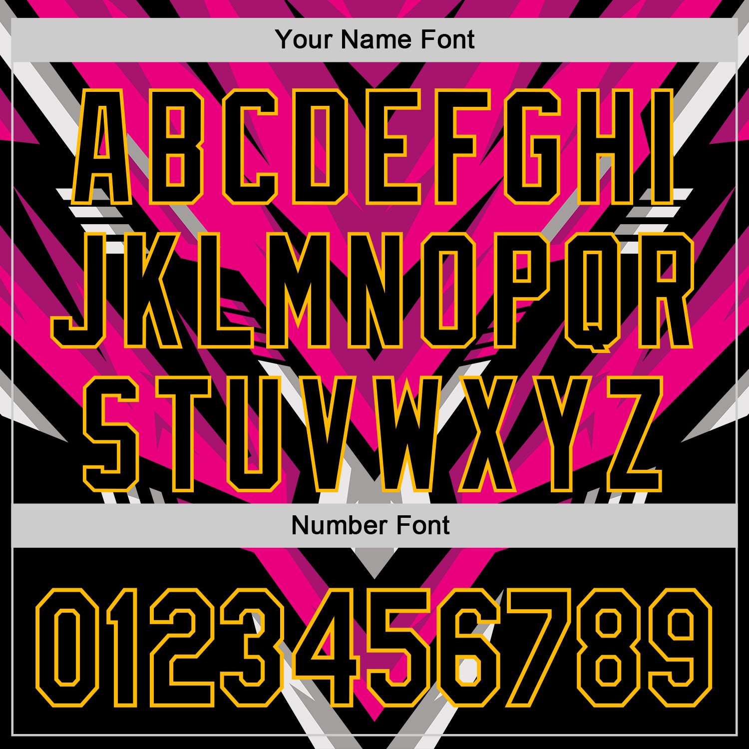 Custom Black Gold Pink White-Gray Car Racing Formula Auto Motorsport Authentic Baseball Jersey