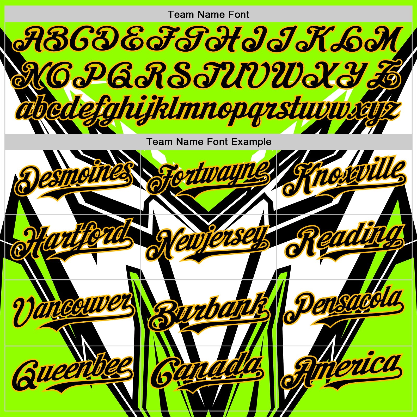 Custom Black Gold Green-White Car Racing Formula Auto Motorsport Authentic Baseball Jersey