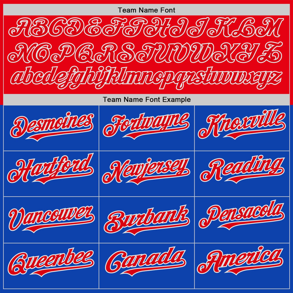Custom Blue Fire Red-White Texas Flag City Edition Authentic Baseball Jersey
