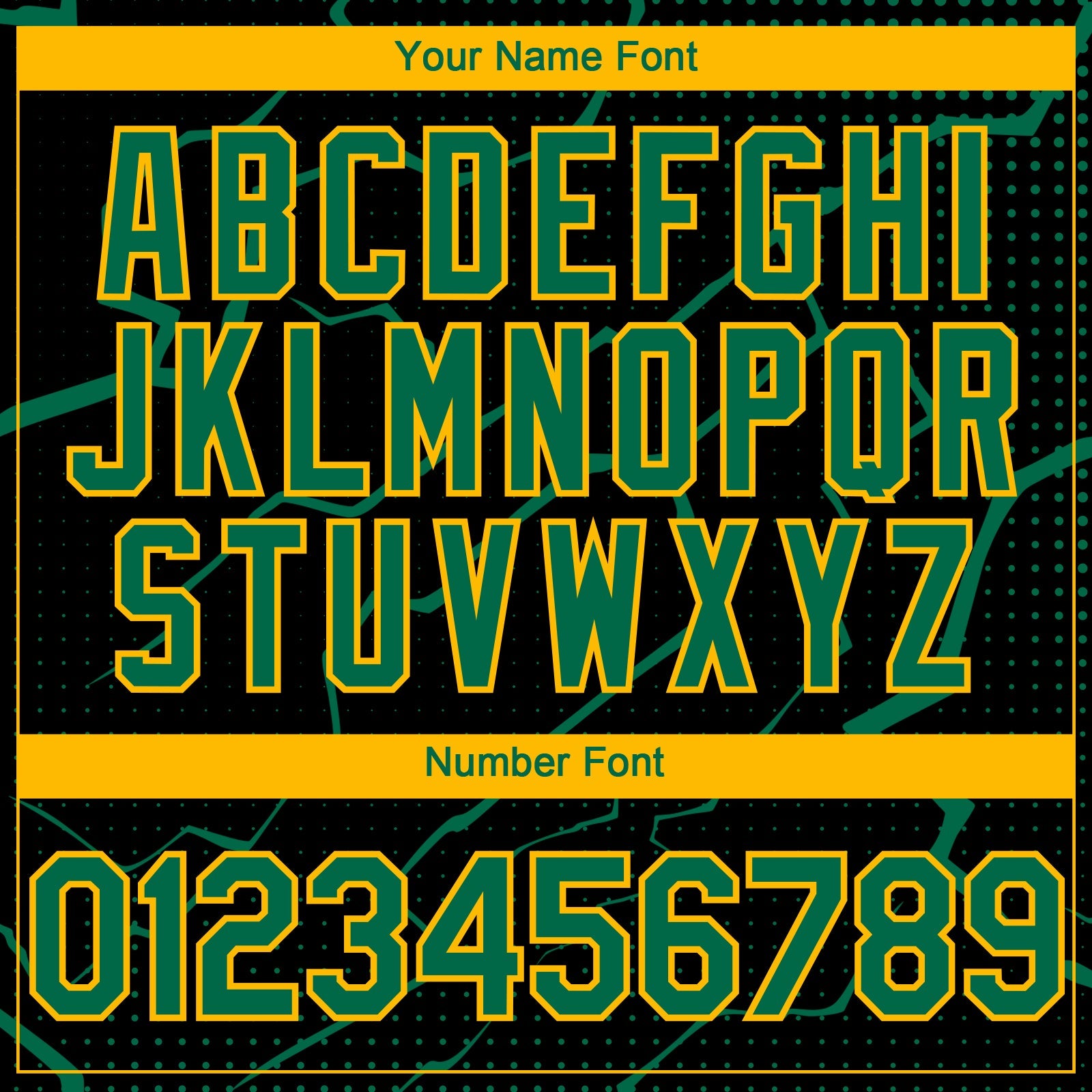 Custom Black Kelly Green-Gold Lightning Polka Dot Authentic Baseball Jersey