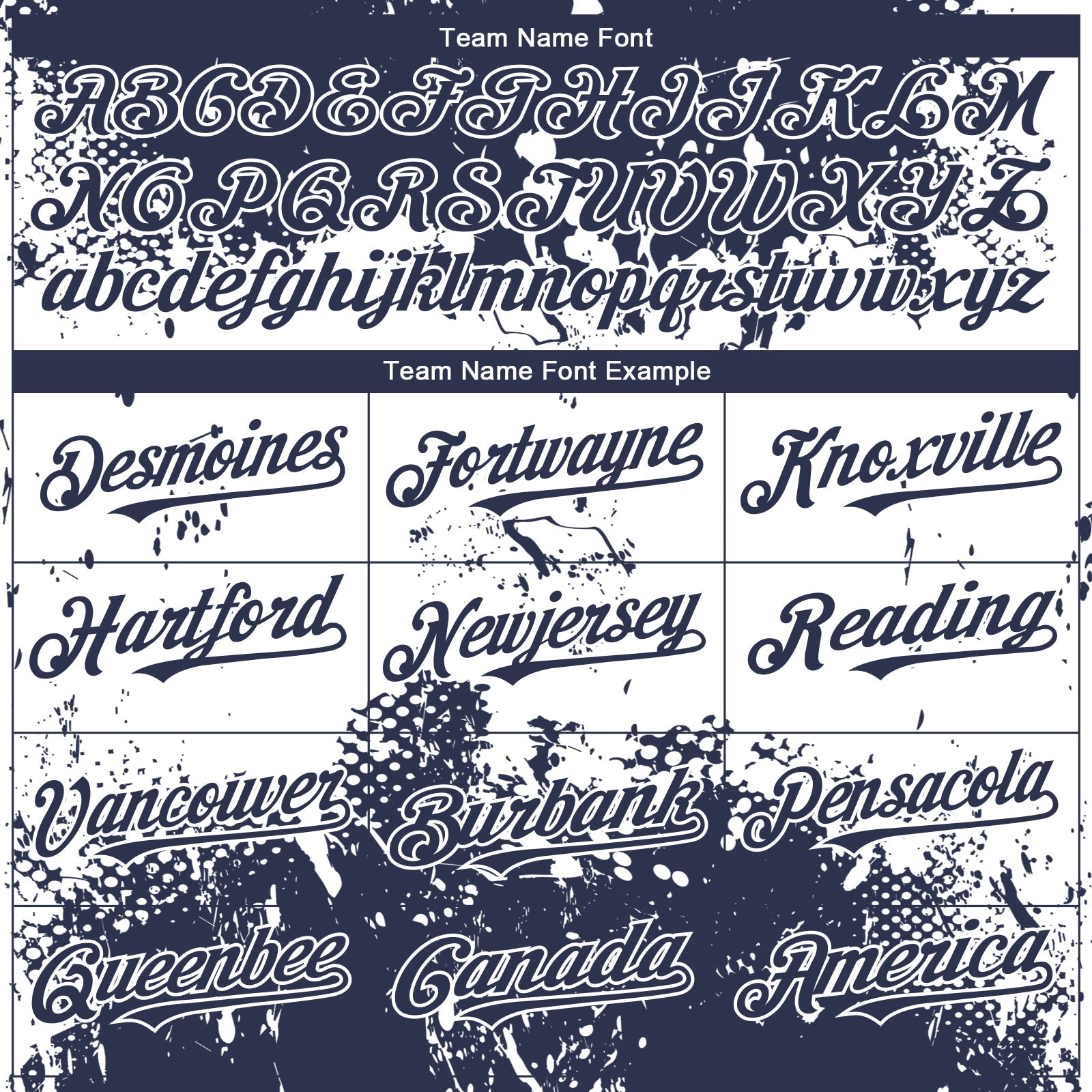 Custom Navy White Abstract Splatter Grunge Paint Authentic Baseball Jersey