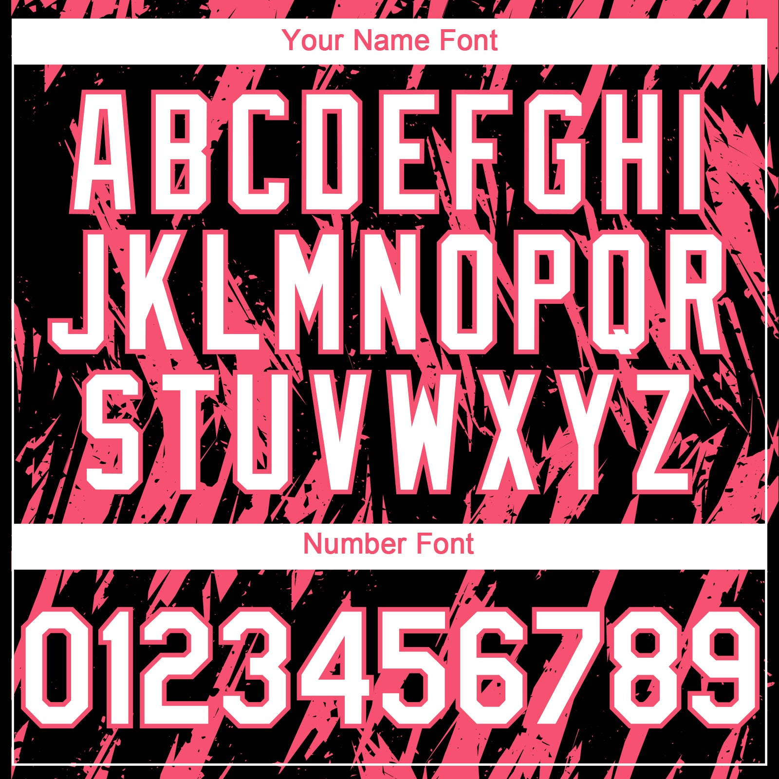 Custom Black White-Neon Pink Splatter Torn Sharp Brush Stroke Authentic Baseball Jersey