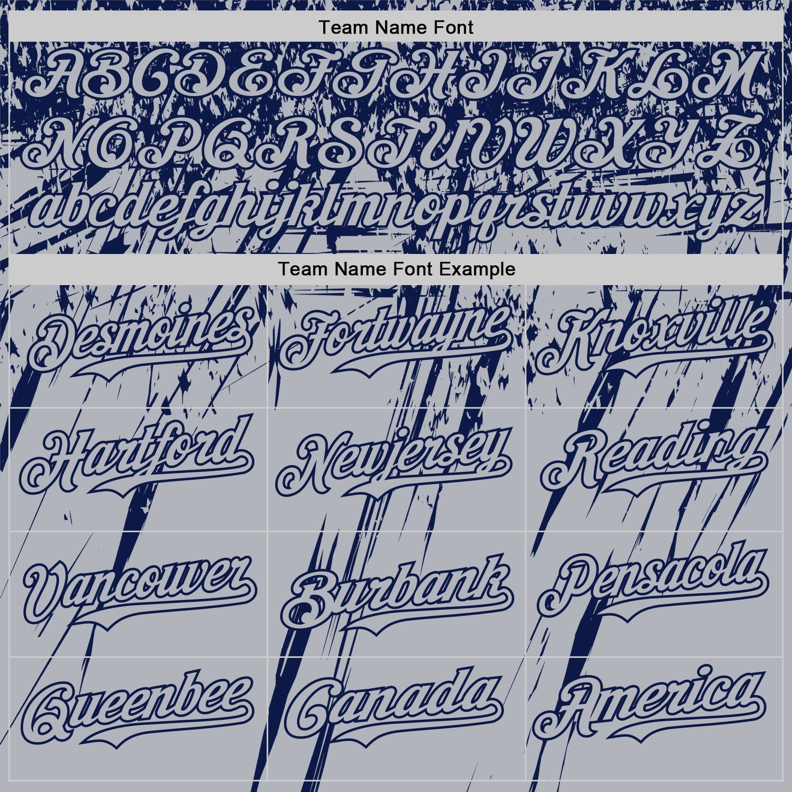 Custom Gray Navy Distressed Scratch Brush Stroke Authentic Baseball Jersey