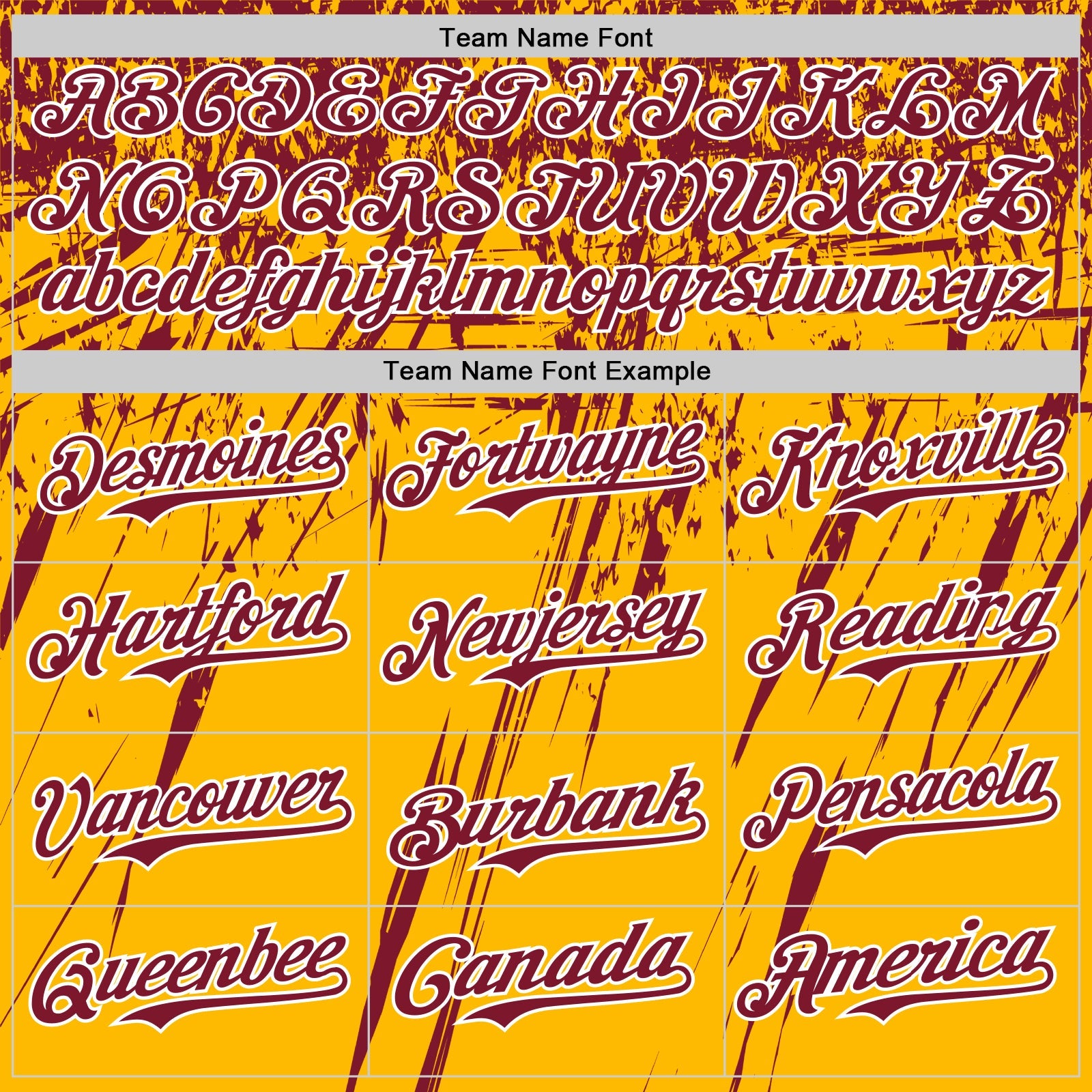 Custom Gold Crimson-White Distressed Scratch Brush Stroke Authentic Baseball Jersey