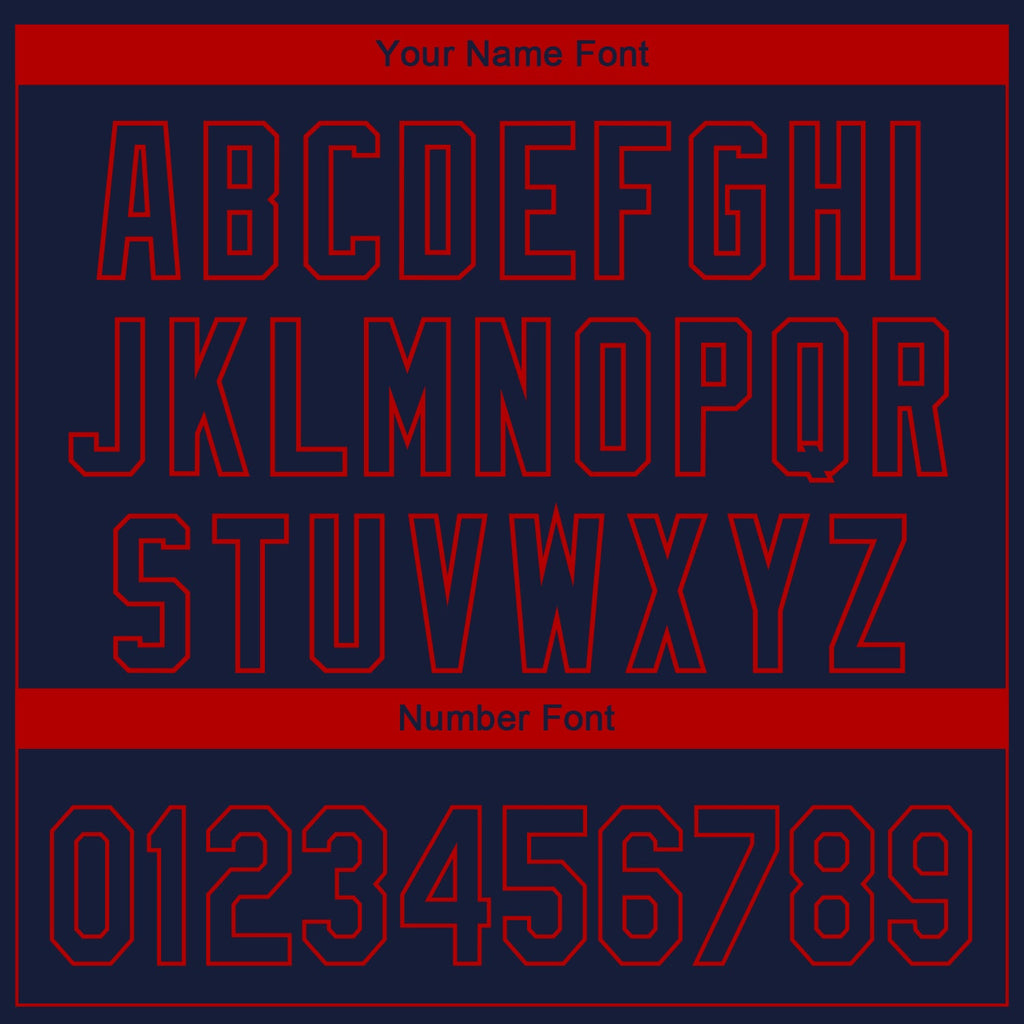 Custom Navy Navy-Red 3D Los Angeles City Edition Fade Fashion Authentic Baseball Jersey