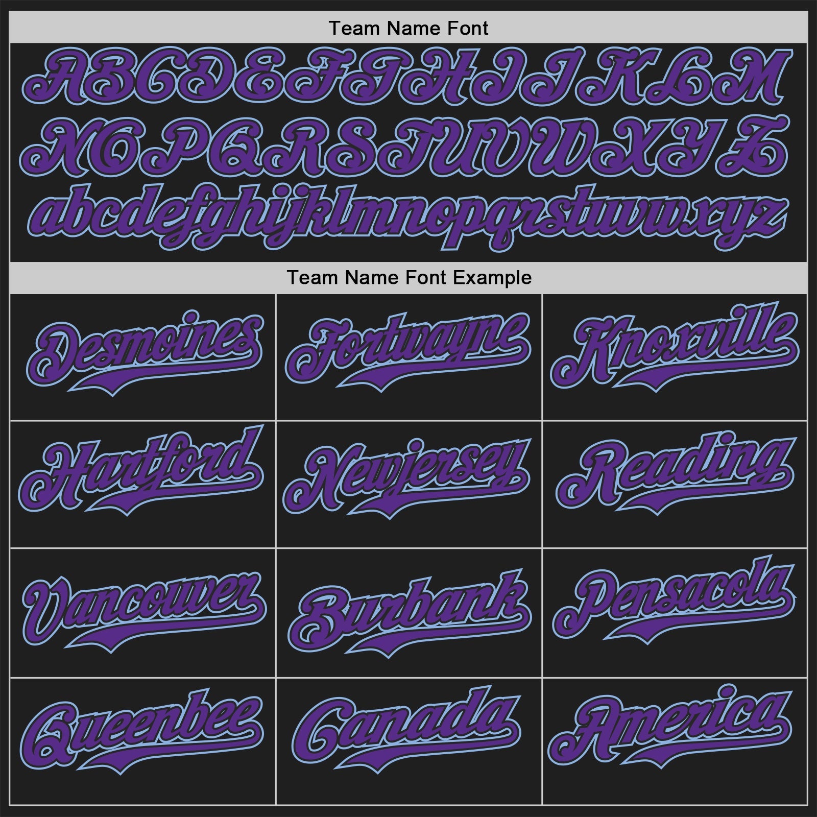 Custom Black Purple-Light Blue Classic Color Block Side Panel Stripe Authentic Baseball Jersey
