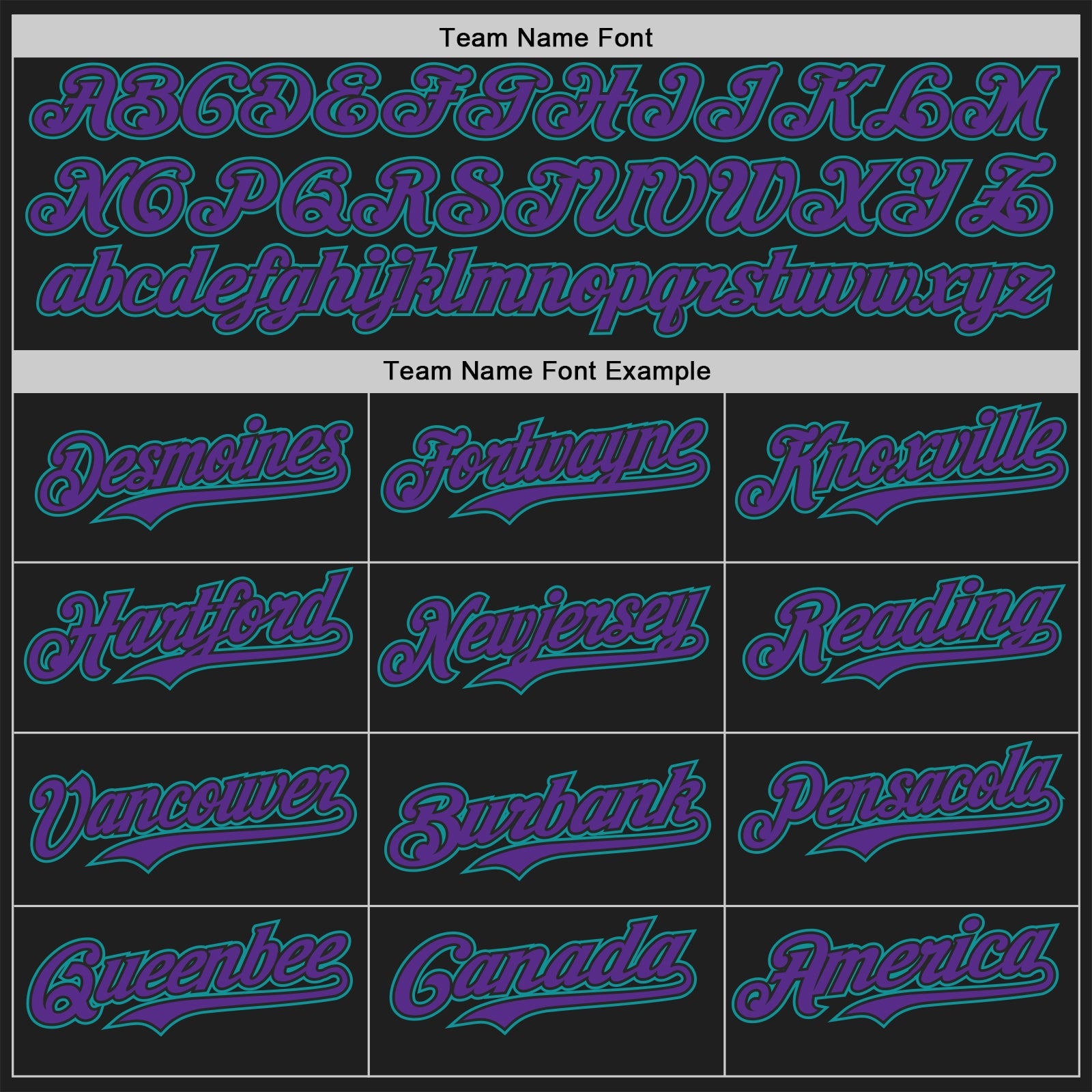 Custom Black Purple-Teal Classic Color Block Side Panel Stripe Authentic Baseball Jersey