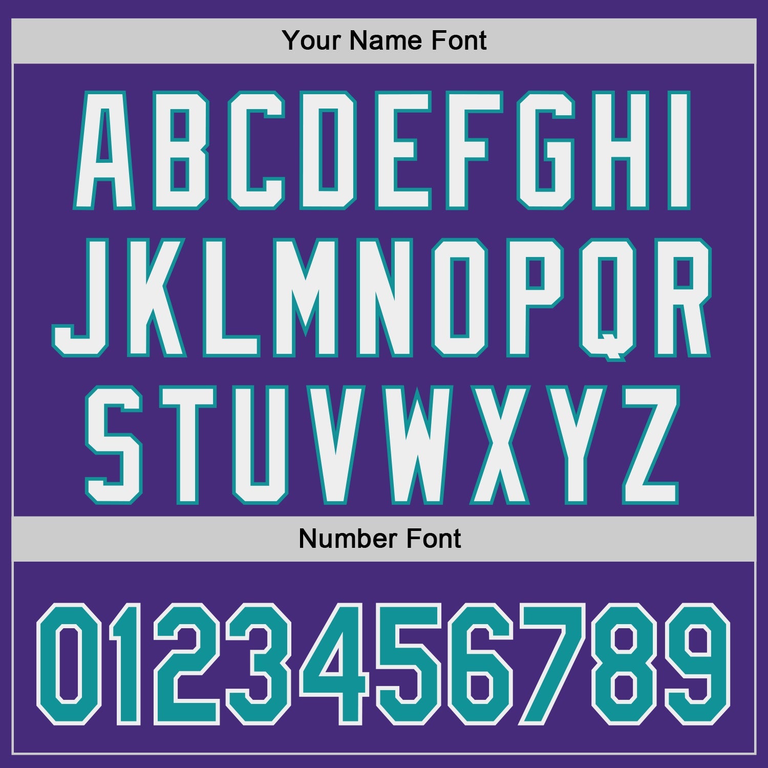 Custom Purple Teal-White Classic Color Block Side Panel Stripe Authentic Baseball Jersey