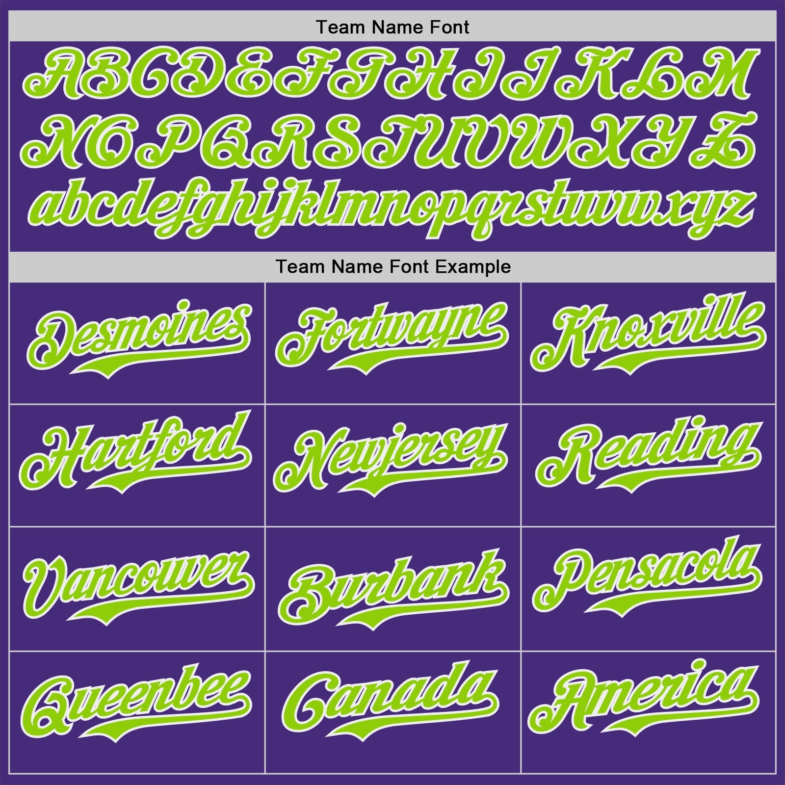Custom Purple Neon Green-White Classic Color Block Side Panel Stripe Authentic Baseball Jersey