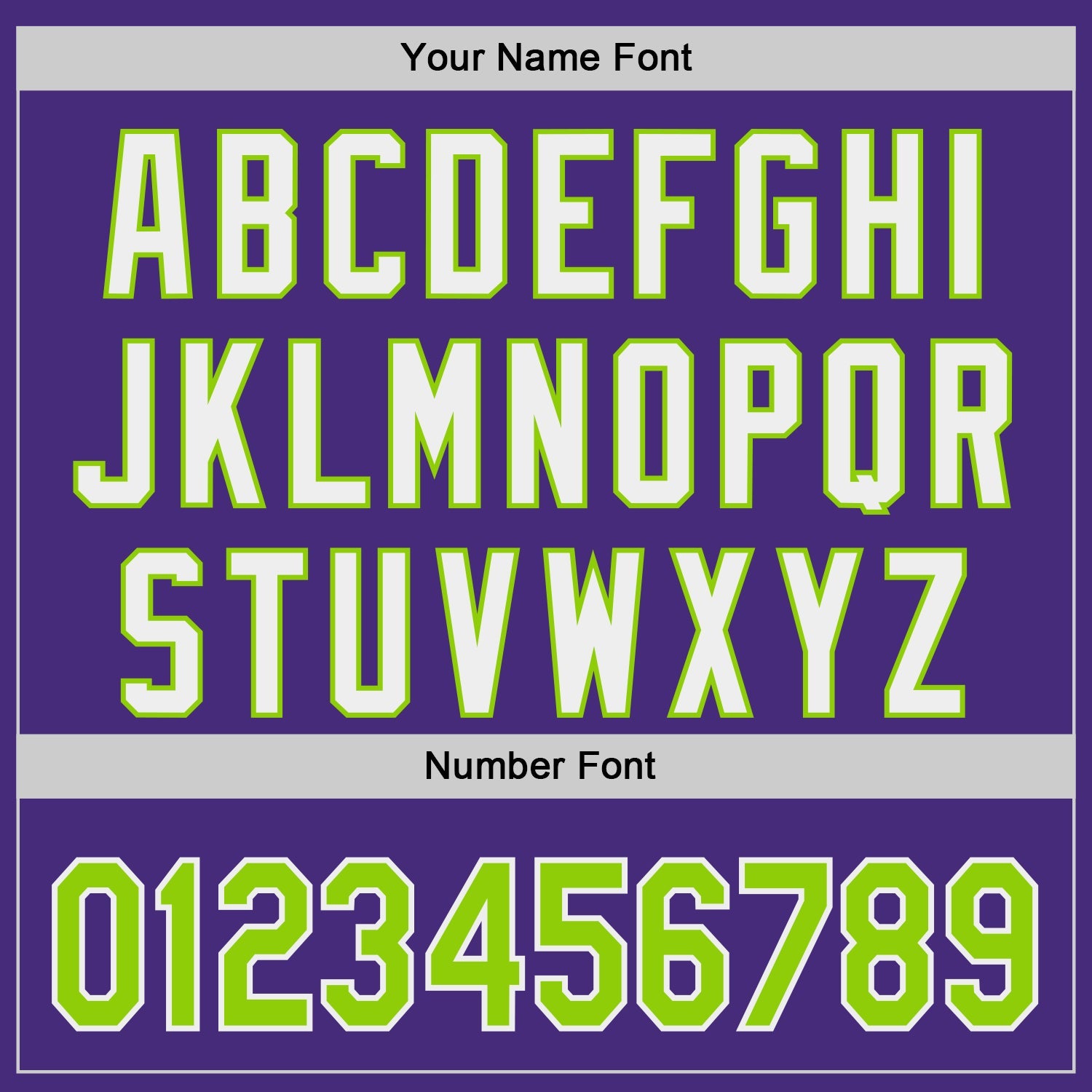 Custom Purple Neon Green-White Classic Color Block Side Panel Stripe Authentic Baseball Jersey