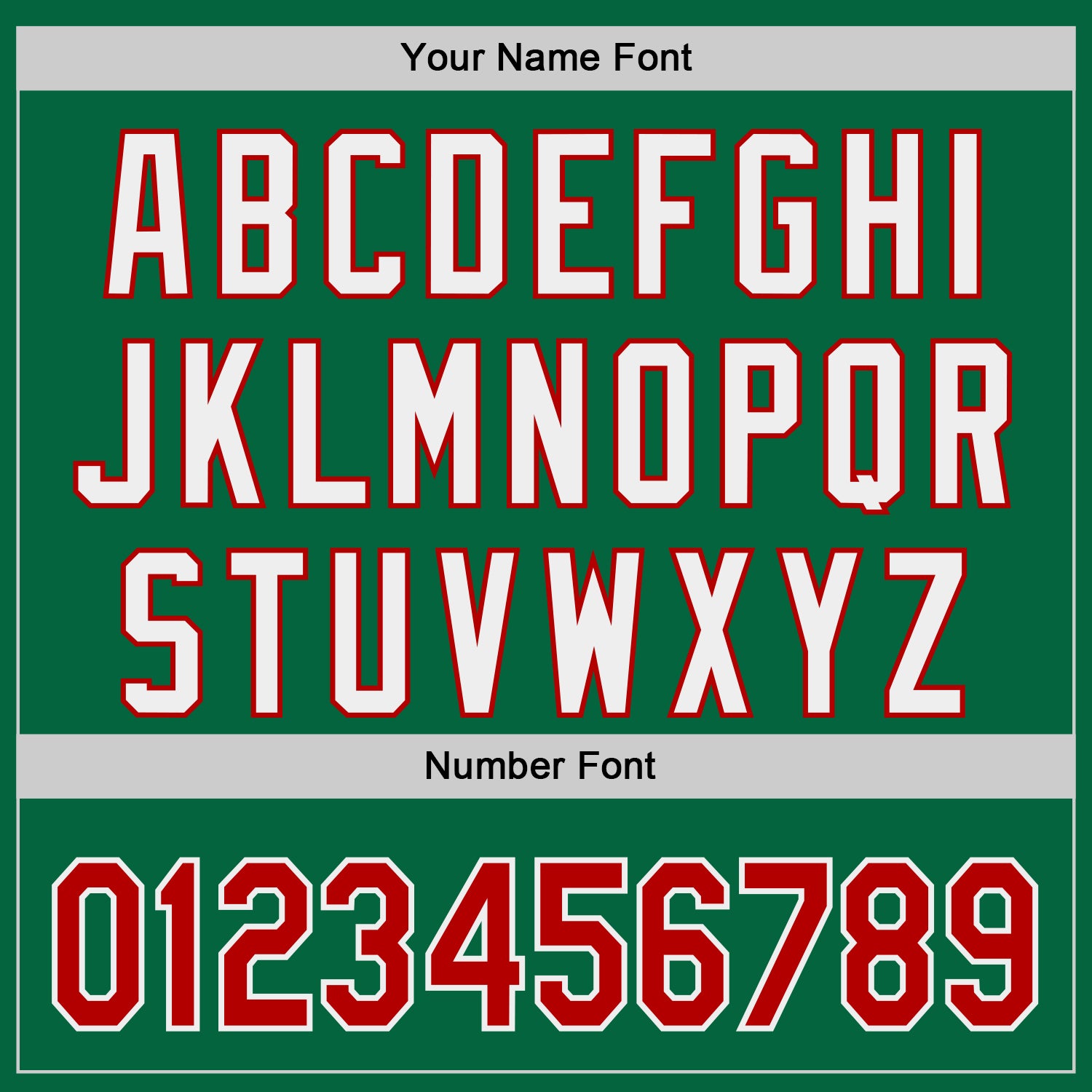 Custom Kelly Green Red-White Classic Color Block Side Panel Stripe Authentic Baseball Jersey